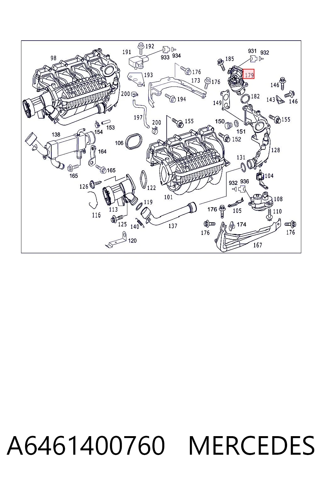 A6461400760 Mercedes