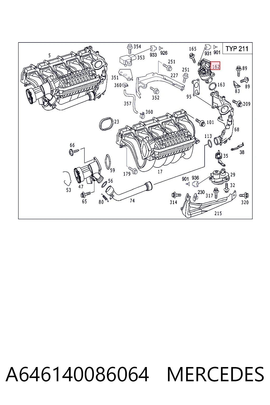 A646140086064 Mercedes