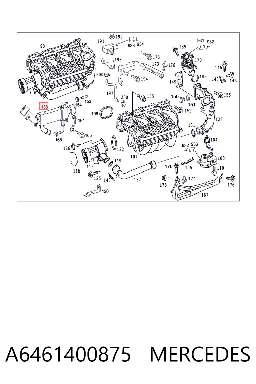 A6461400875 Mercedes
