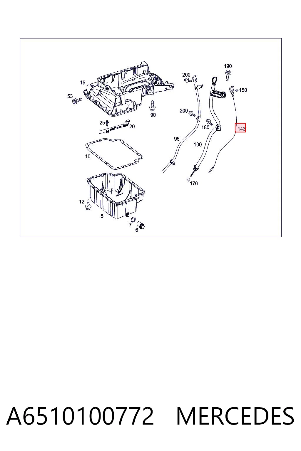 A6510100772 Mercedes