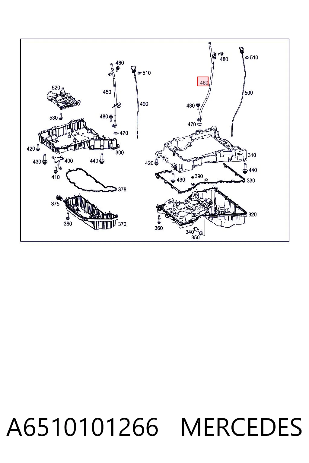 A6510101266 Mercedes