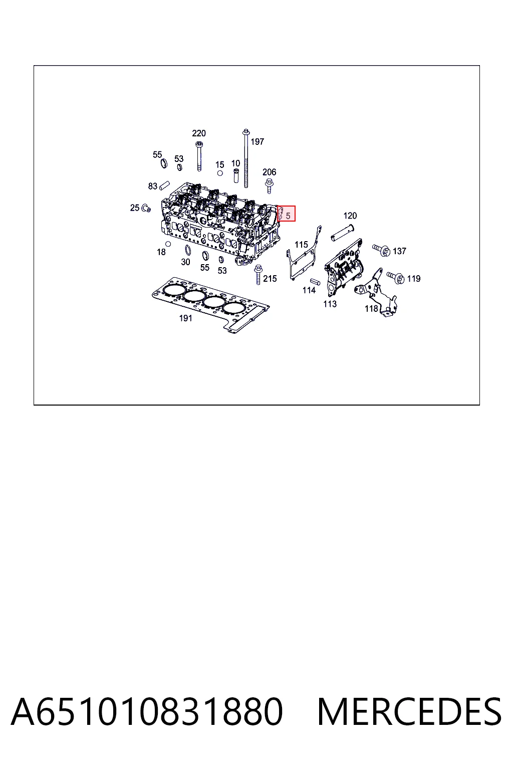 A651010831880 Mercedes