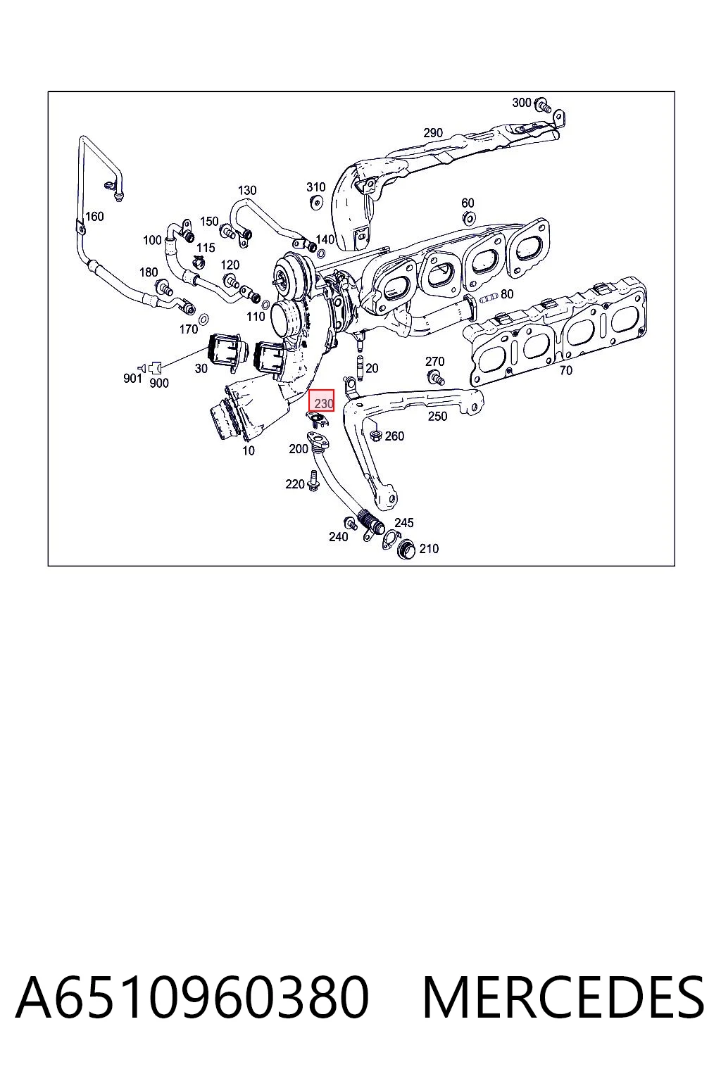 A6510960380 Mercedes