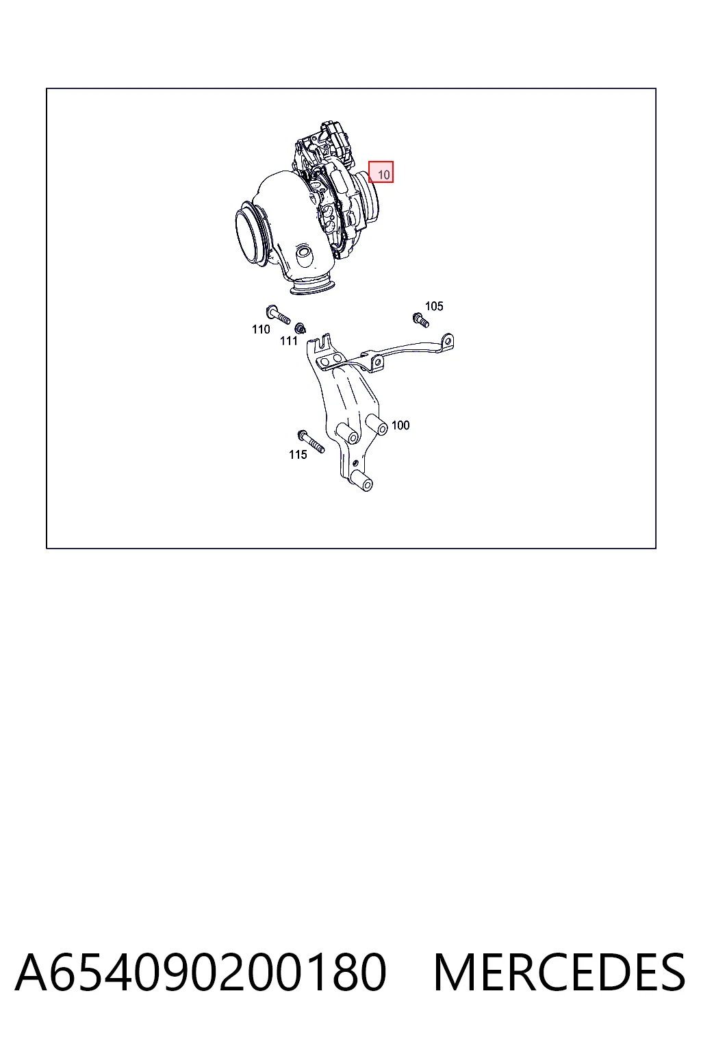 Turbina para Mercedes E  W213