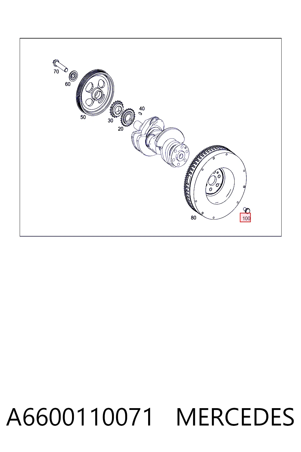 A6600110071 Mercedes