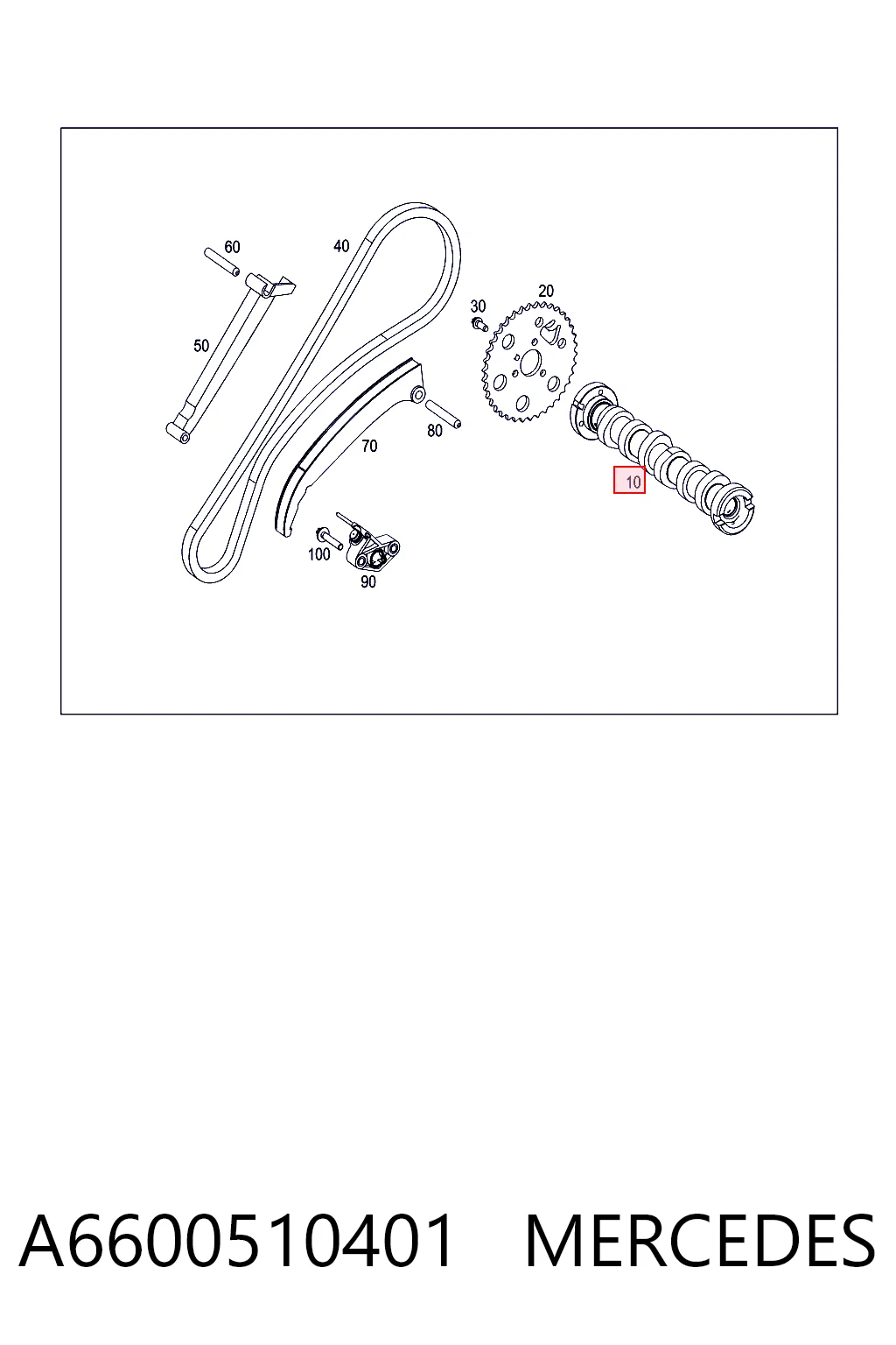 A6600510401 Mercedes