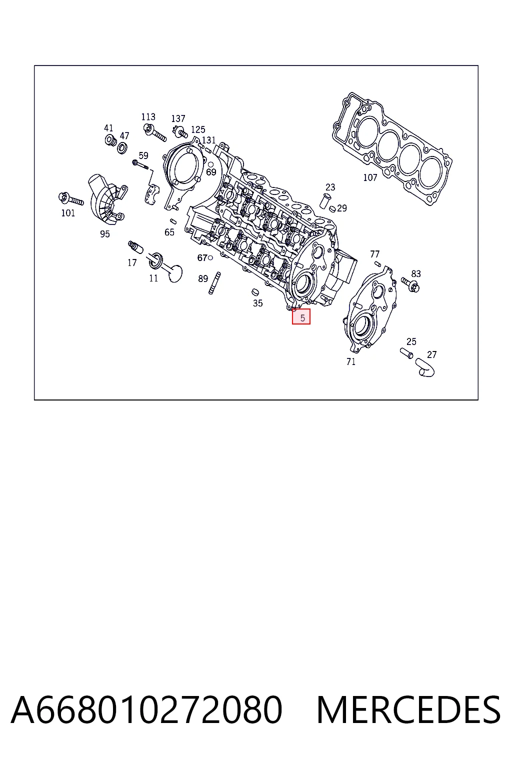 A668010272080 Mercedes
