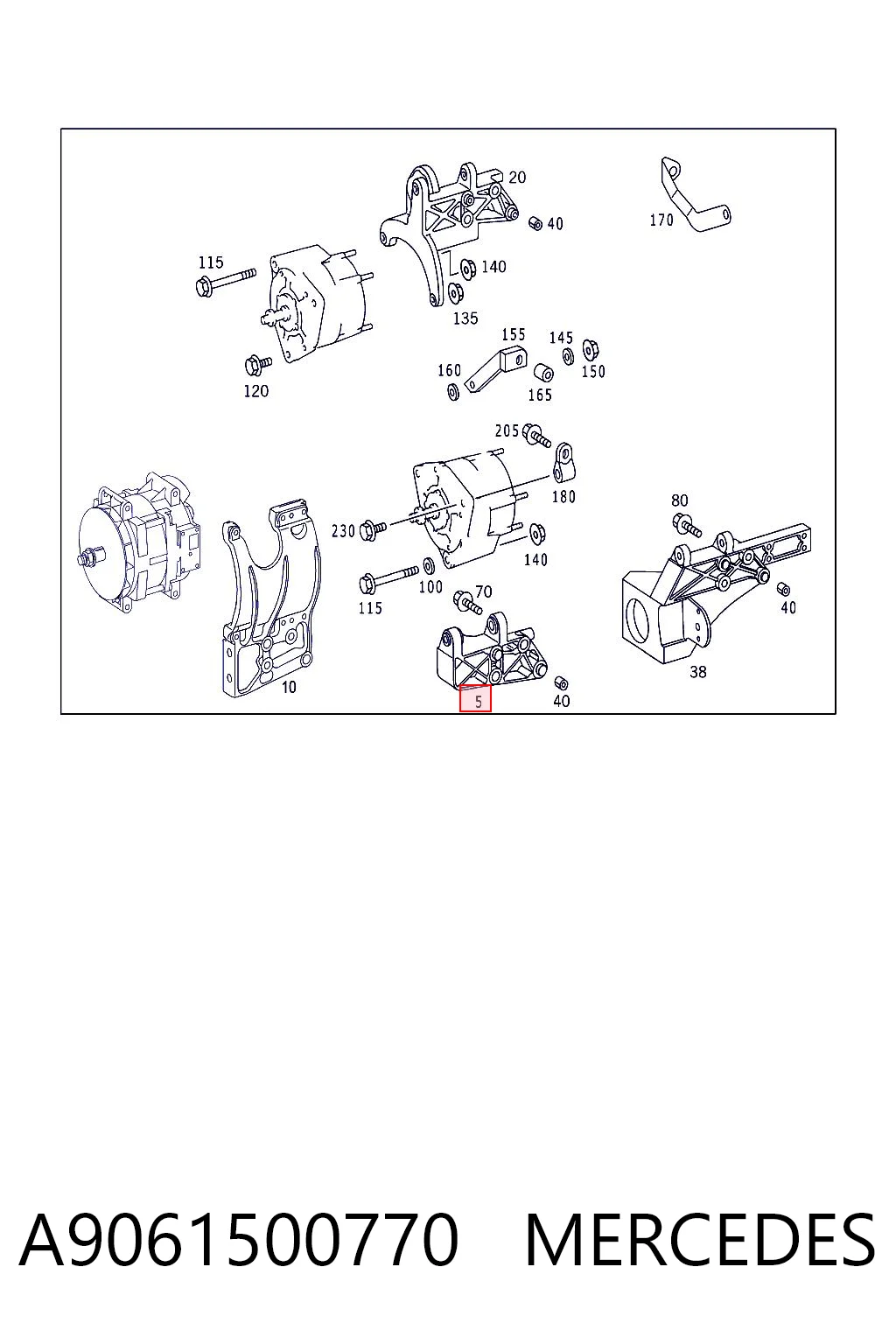 Compre Consola do gerador Mercedes Benz Truck TRUCK ATEGO 2