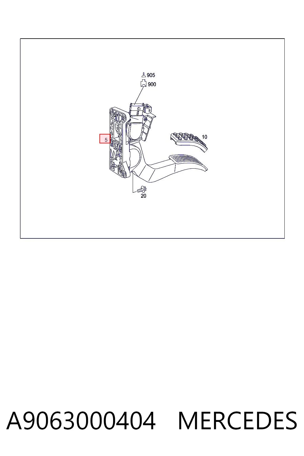 Compre 280755023 VAG Pedal de gás (de acelerador)