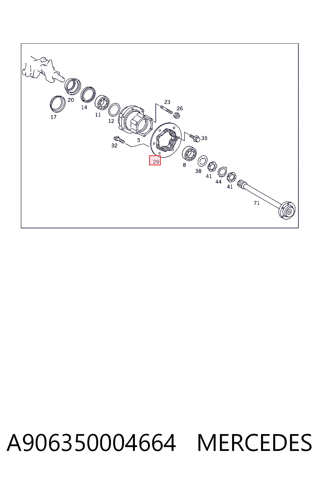 A906350004664 Mercedes