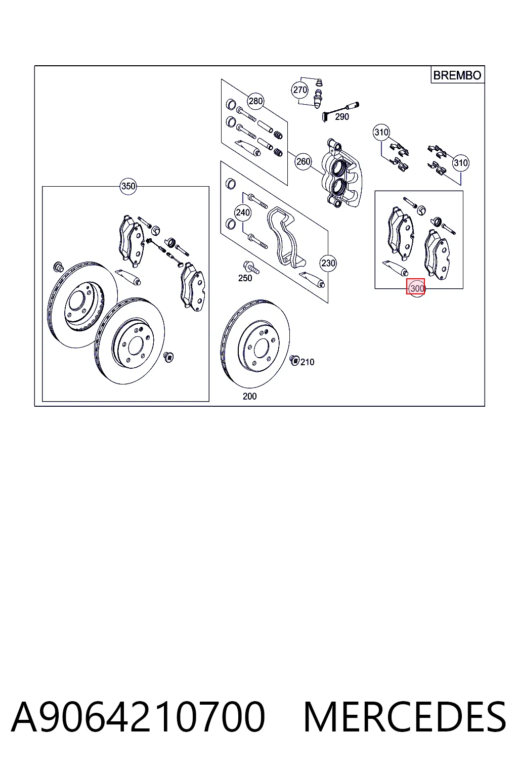 A9064210700 Mercedes