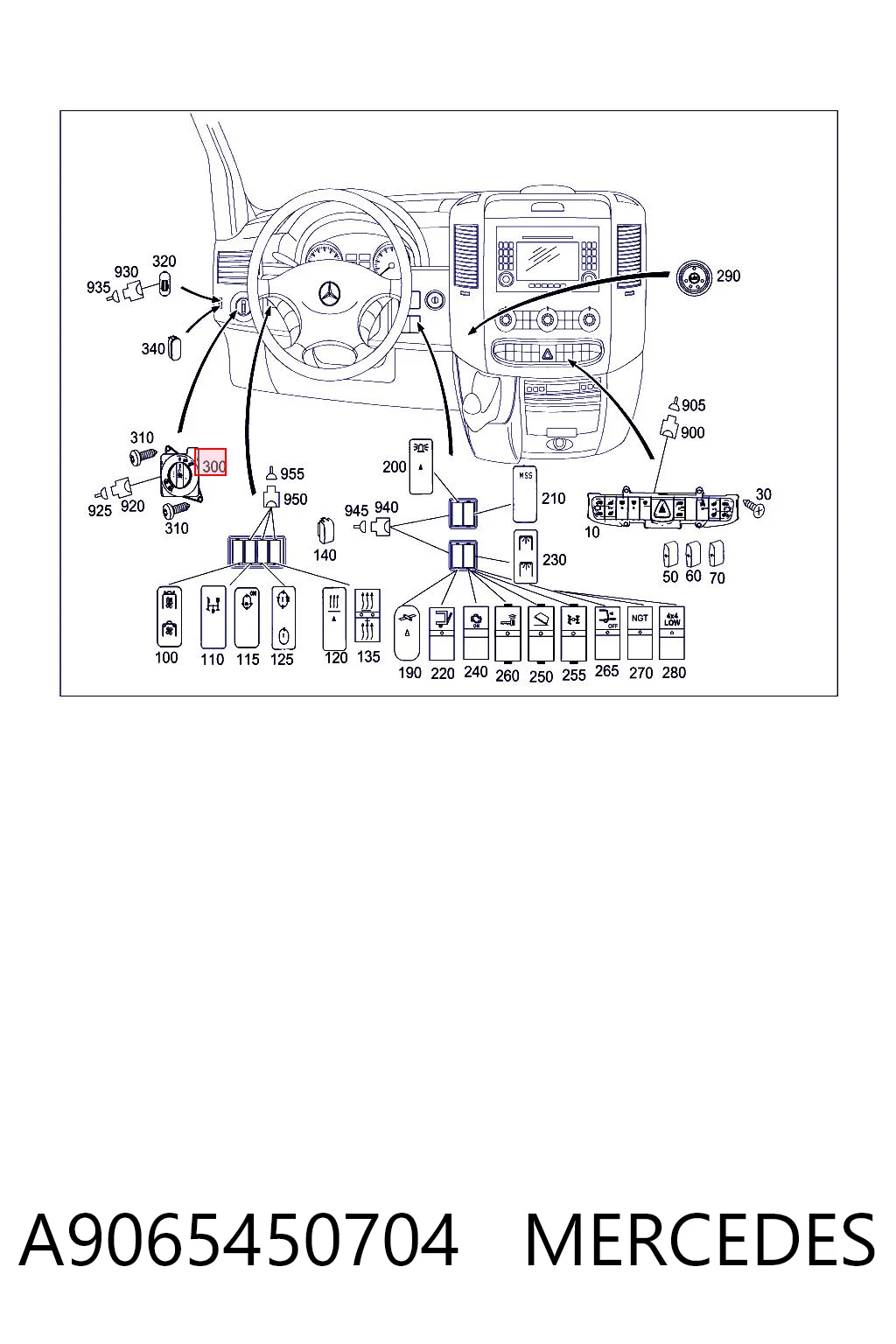 A9065450704 Mercedes