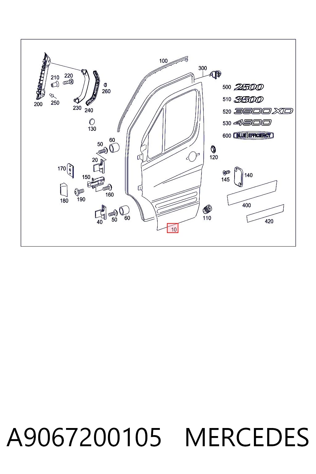 A9067200105 Mercedes