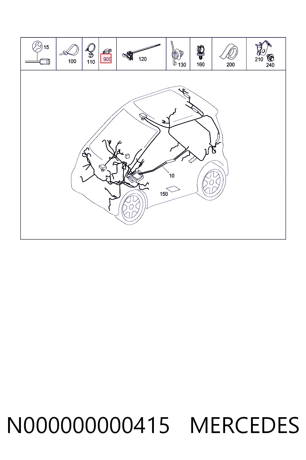N000000000415 Mercedes