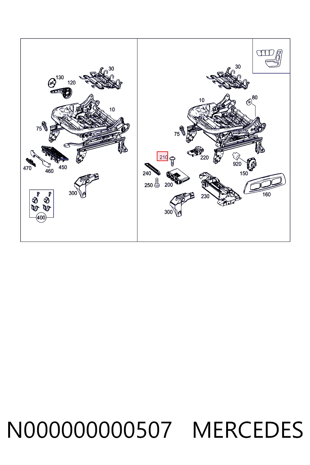 N000000000507 Mercedes