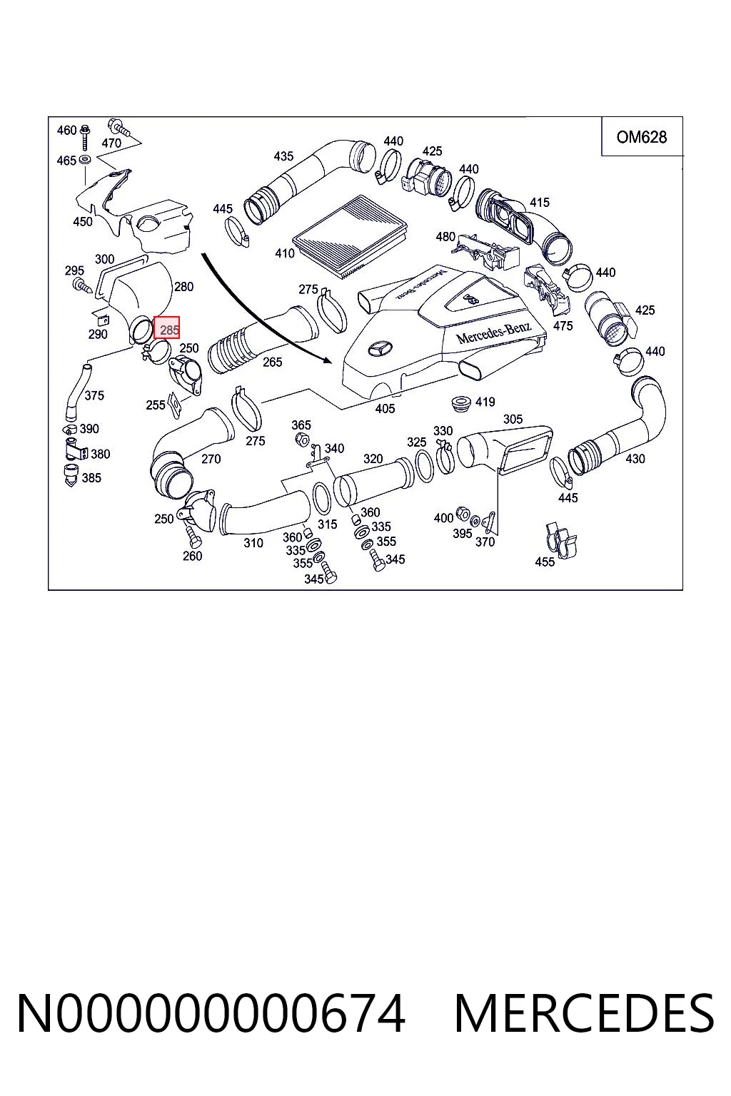 N000000000674 Mercedes