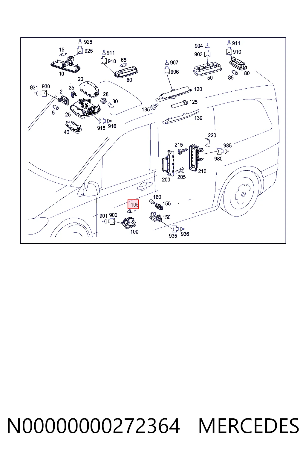 N00000000272364 Mercedes