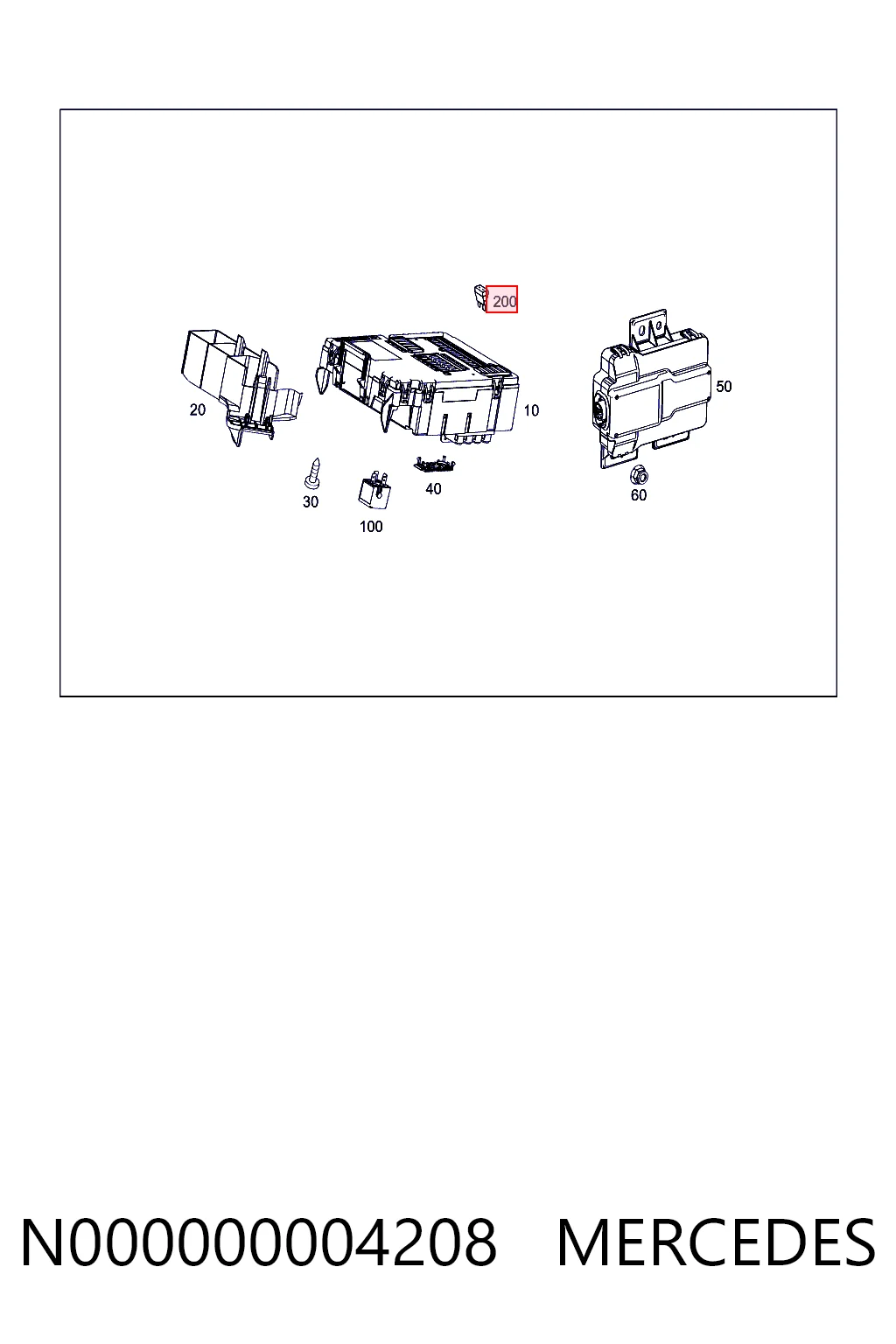 Dispositivo de segurança Liebherr 604105914
