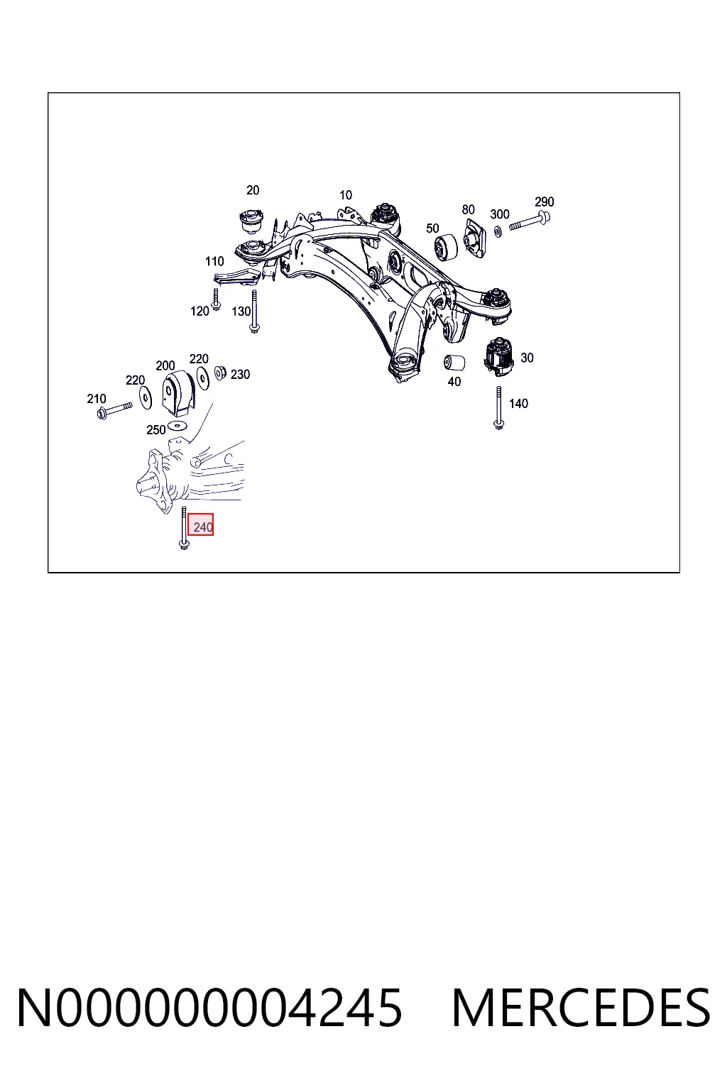 N000000004245 Mercedes