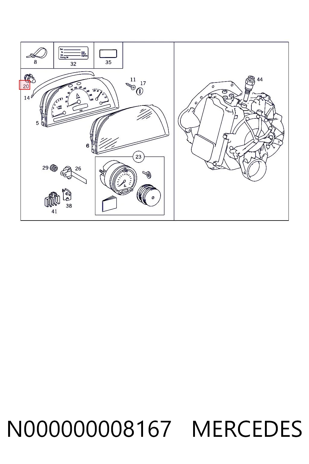 N000000008167 Mercedes