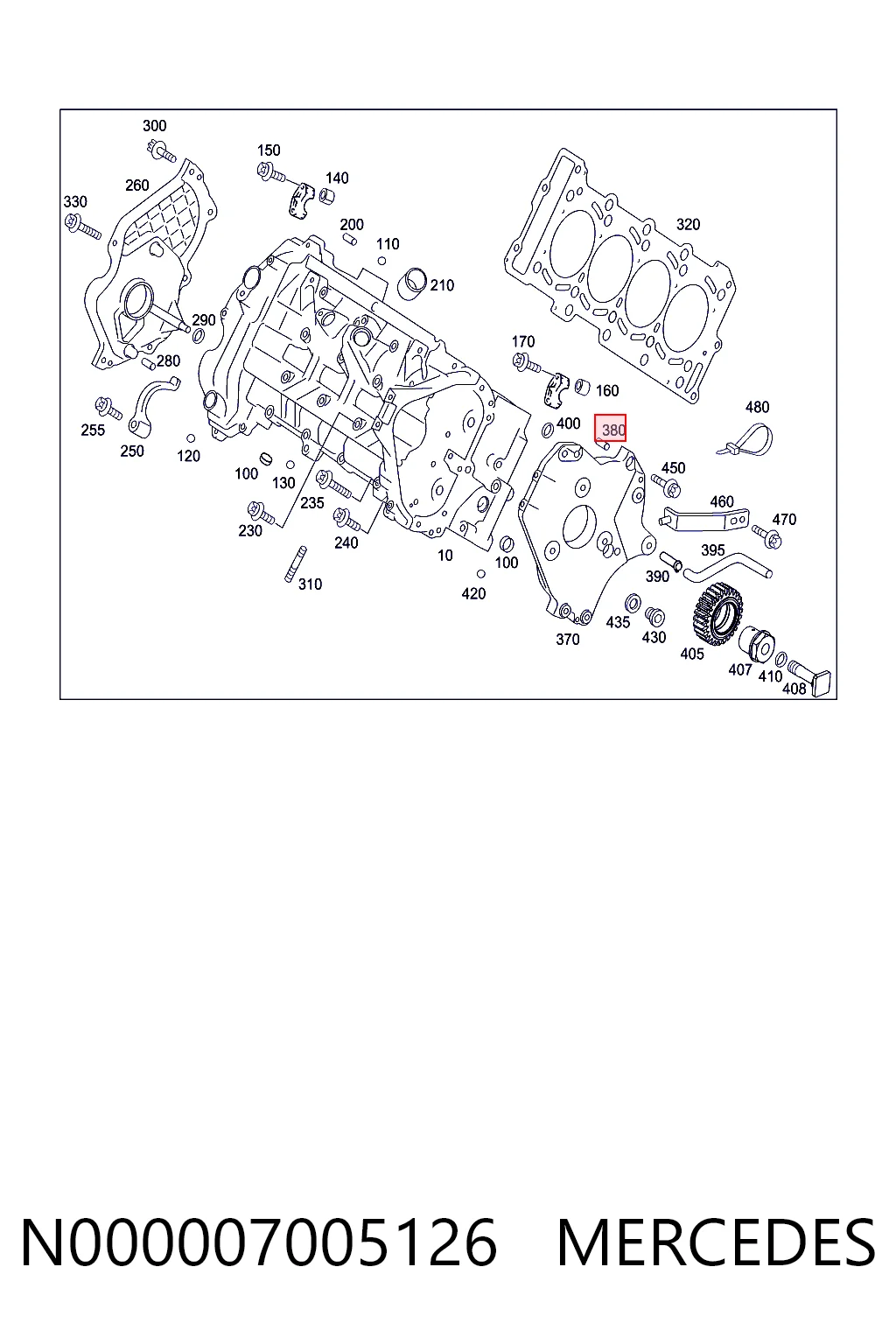 N000007005126 Mercedes