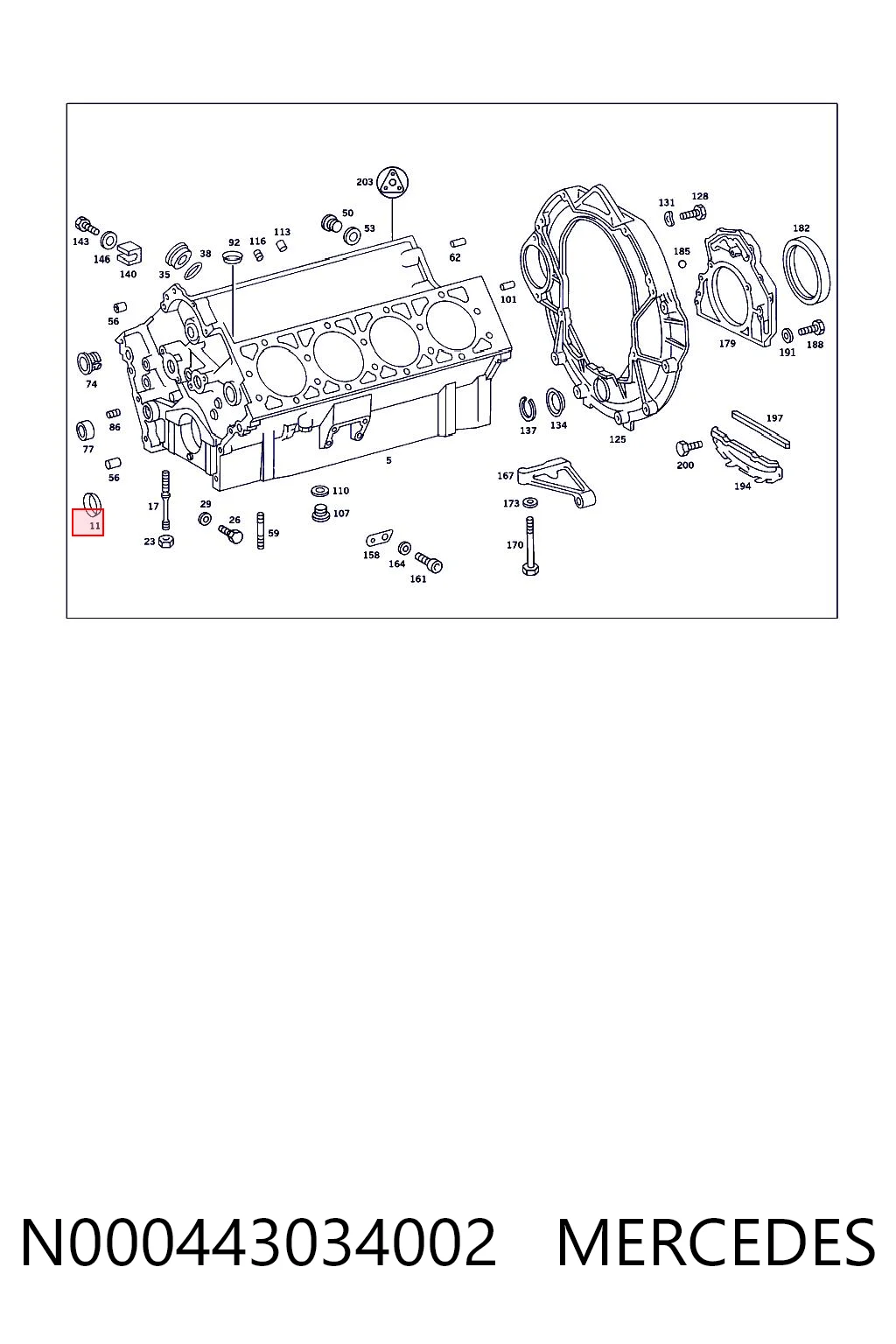 N000443034002 Mercedes
