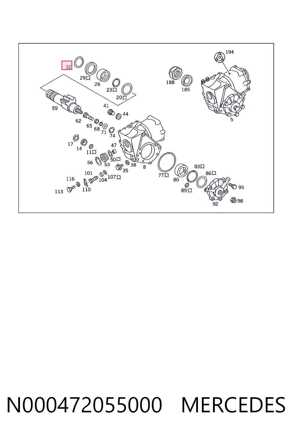 N000472055000 Mercedes