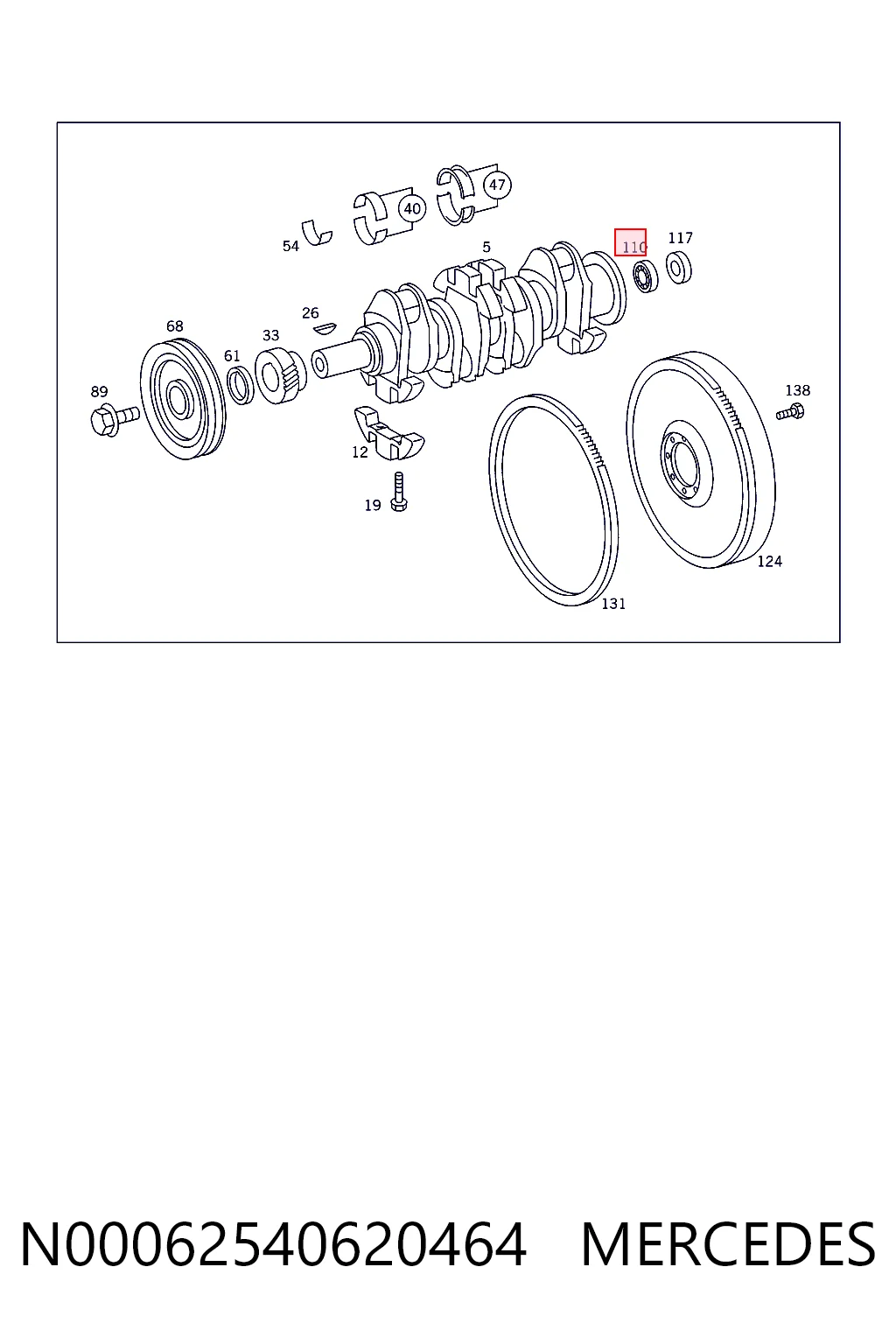 N00062540620464 Mercedes