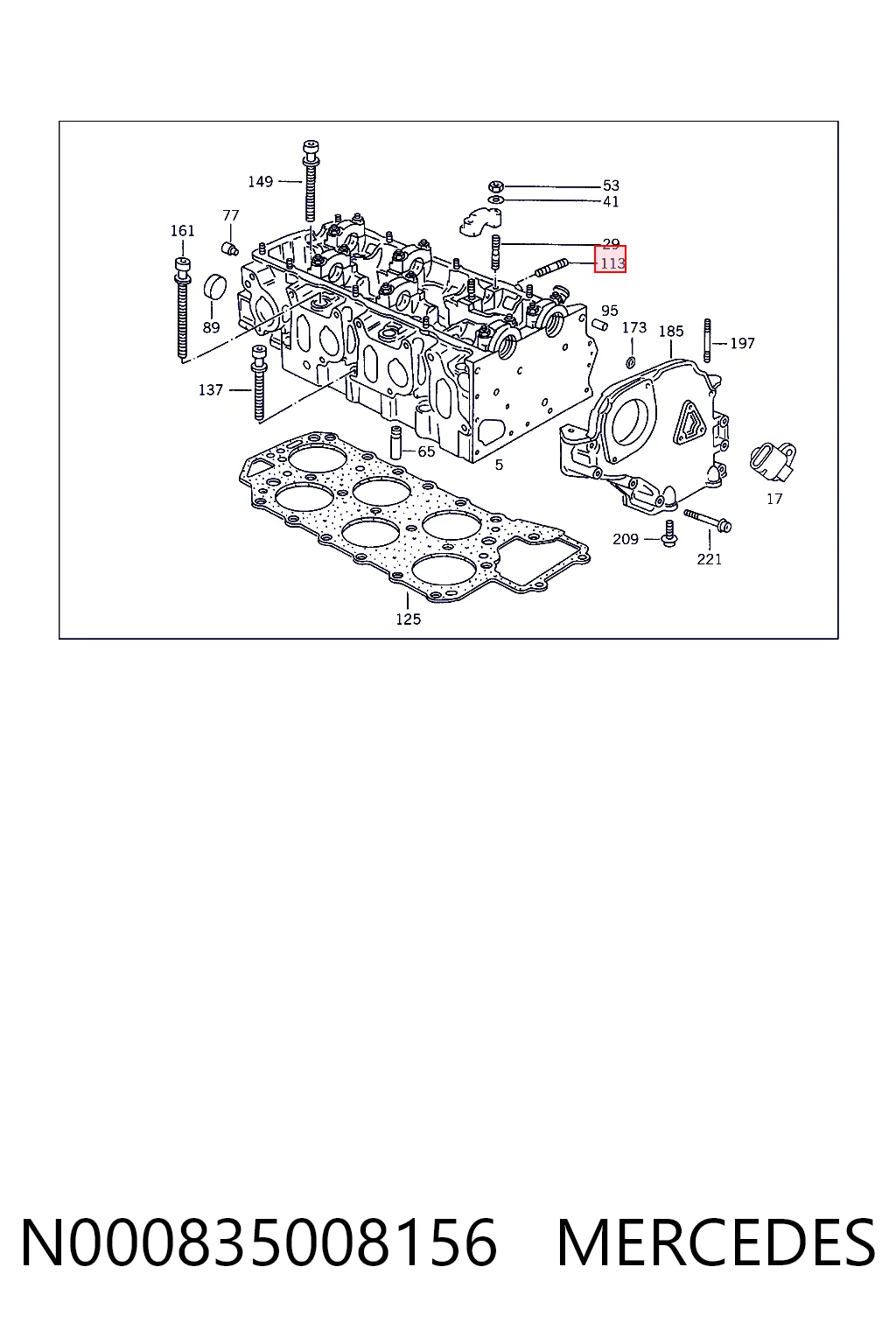 N000835008156 Mercedes