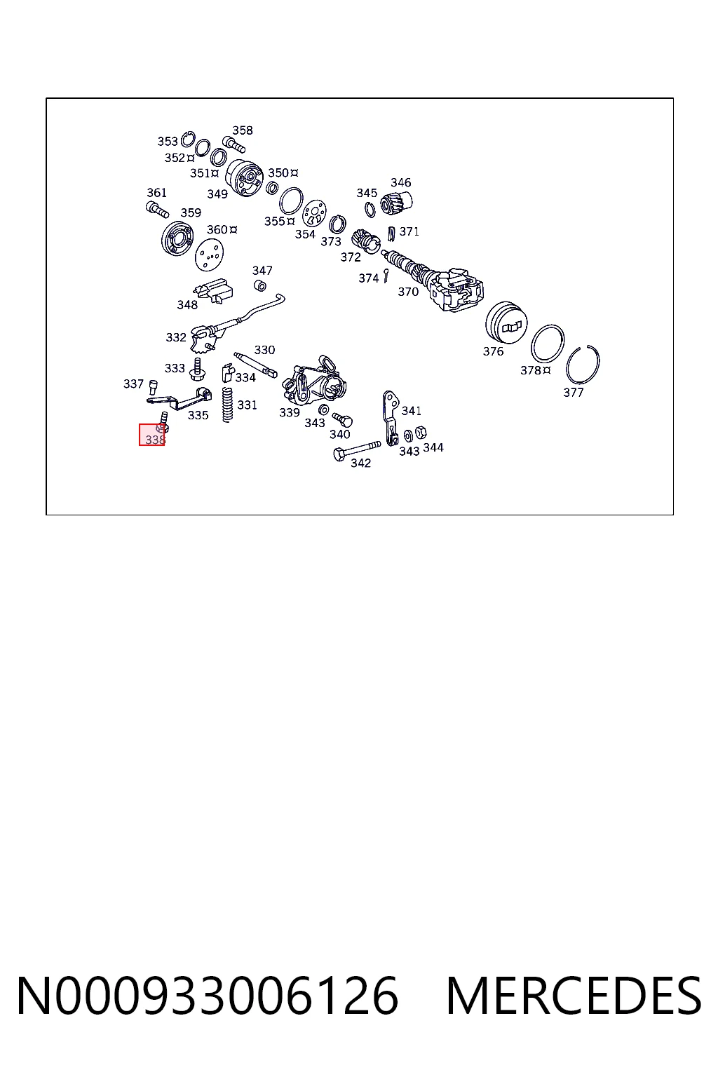 N000933006126 Mercedes