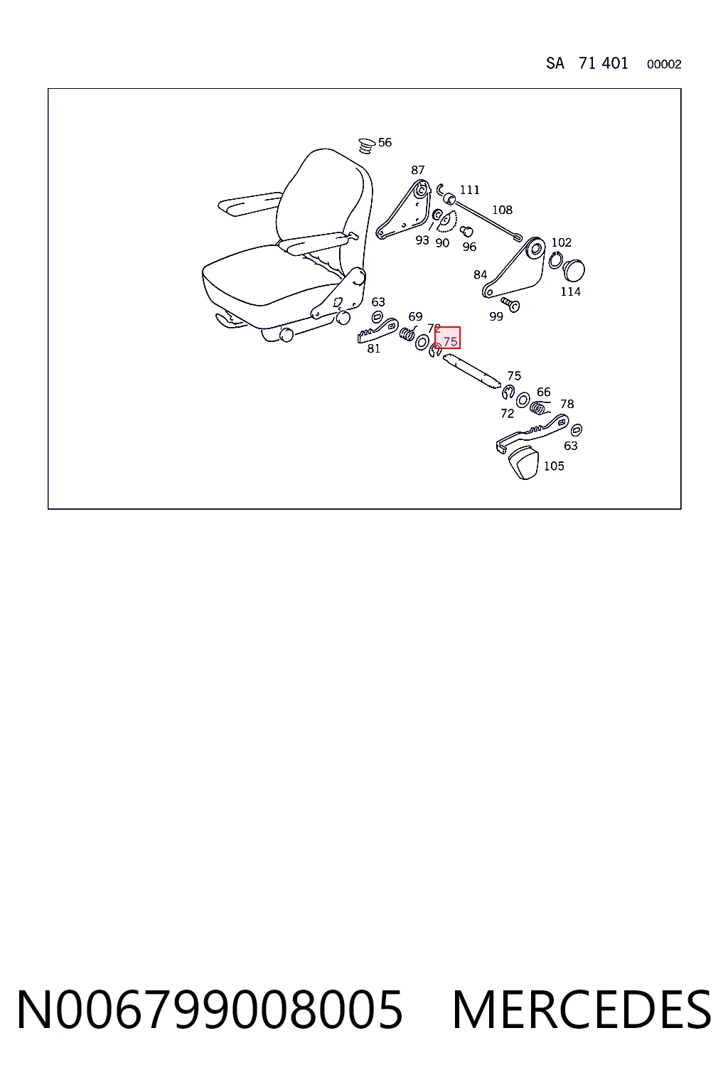 N006799008005 Mercedes
