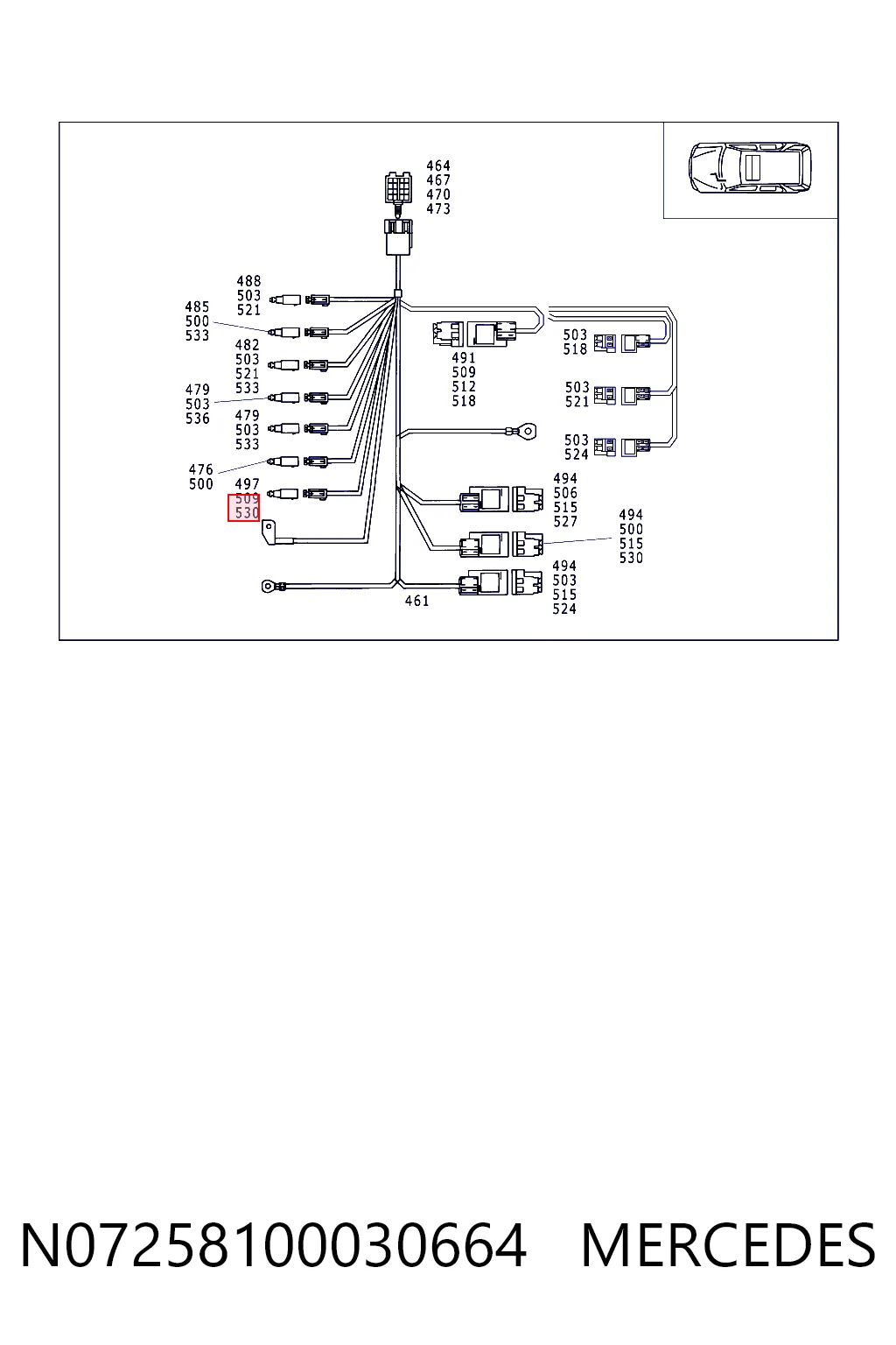 Dispositivo de segurança Bentley N01713113