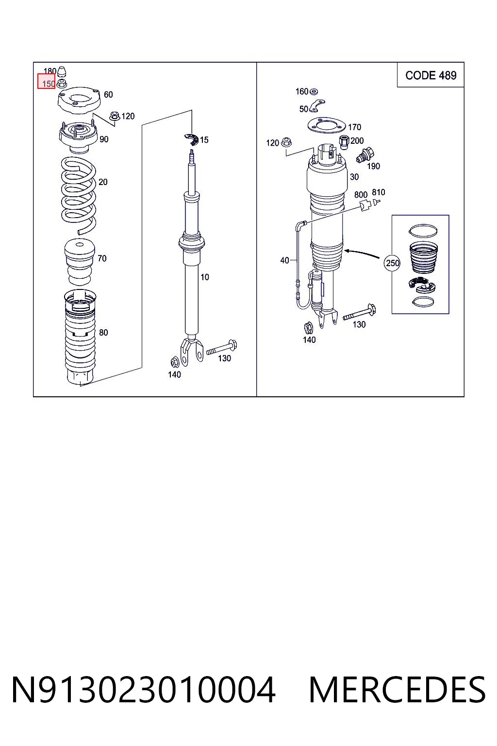 N913023010004 Mercedes