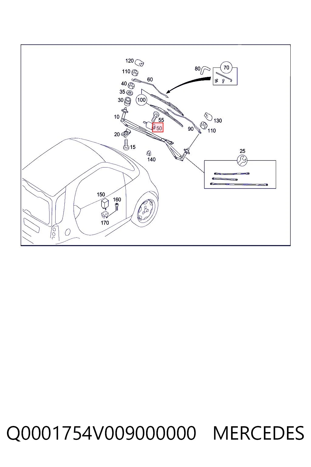 Q0001754V009000000 Mercedes