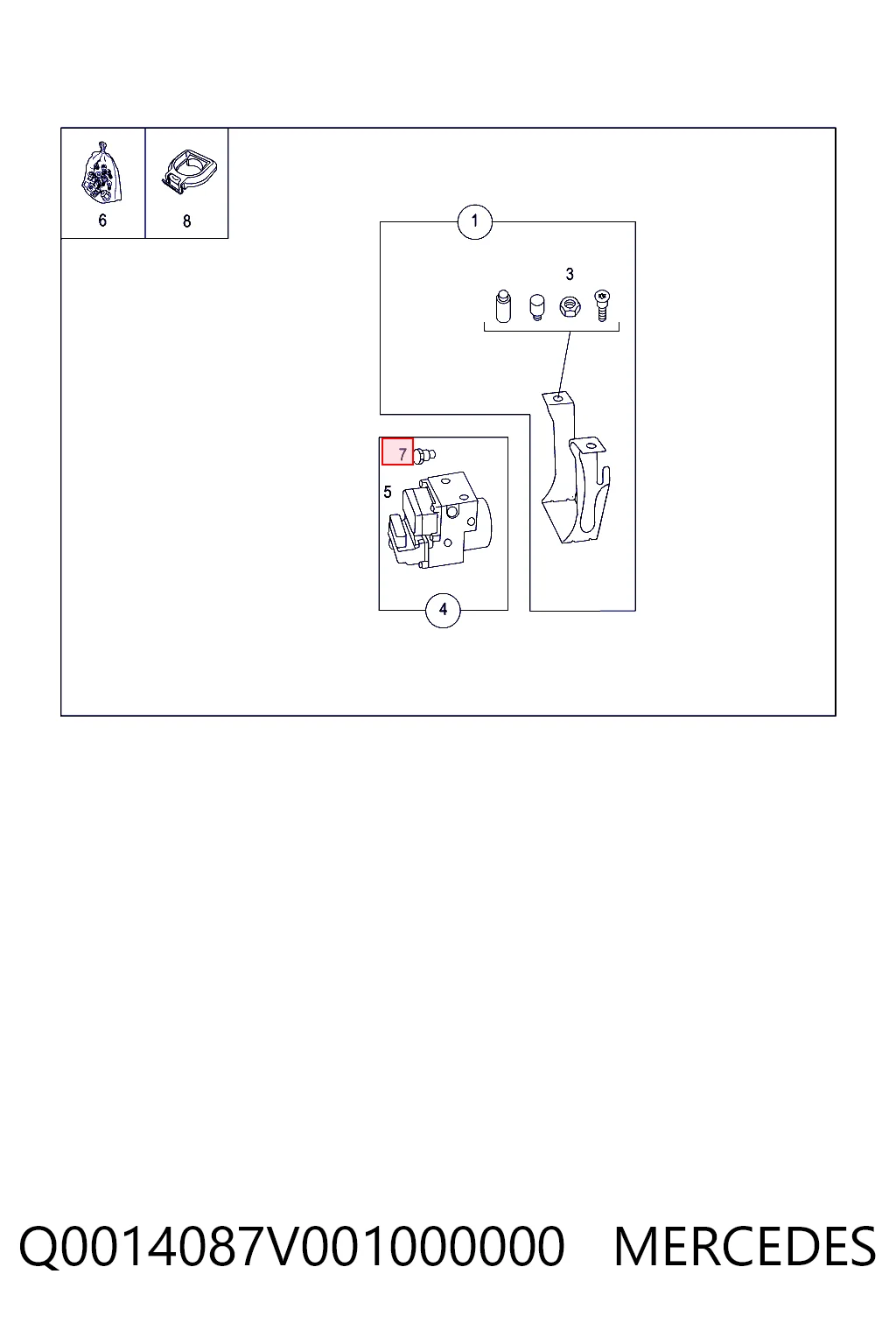 Sensor de pressão de fluido de freio Renault (RVI) 7711156137