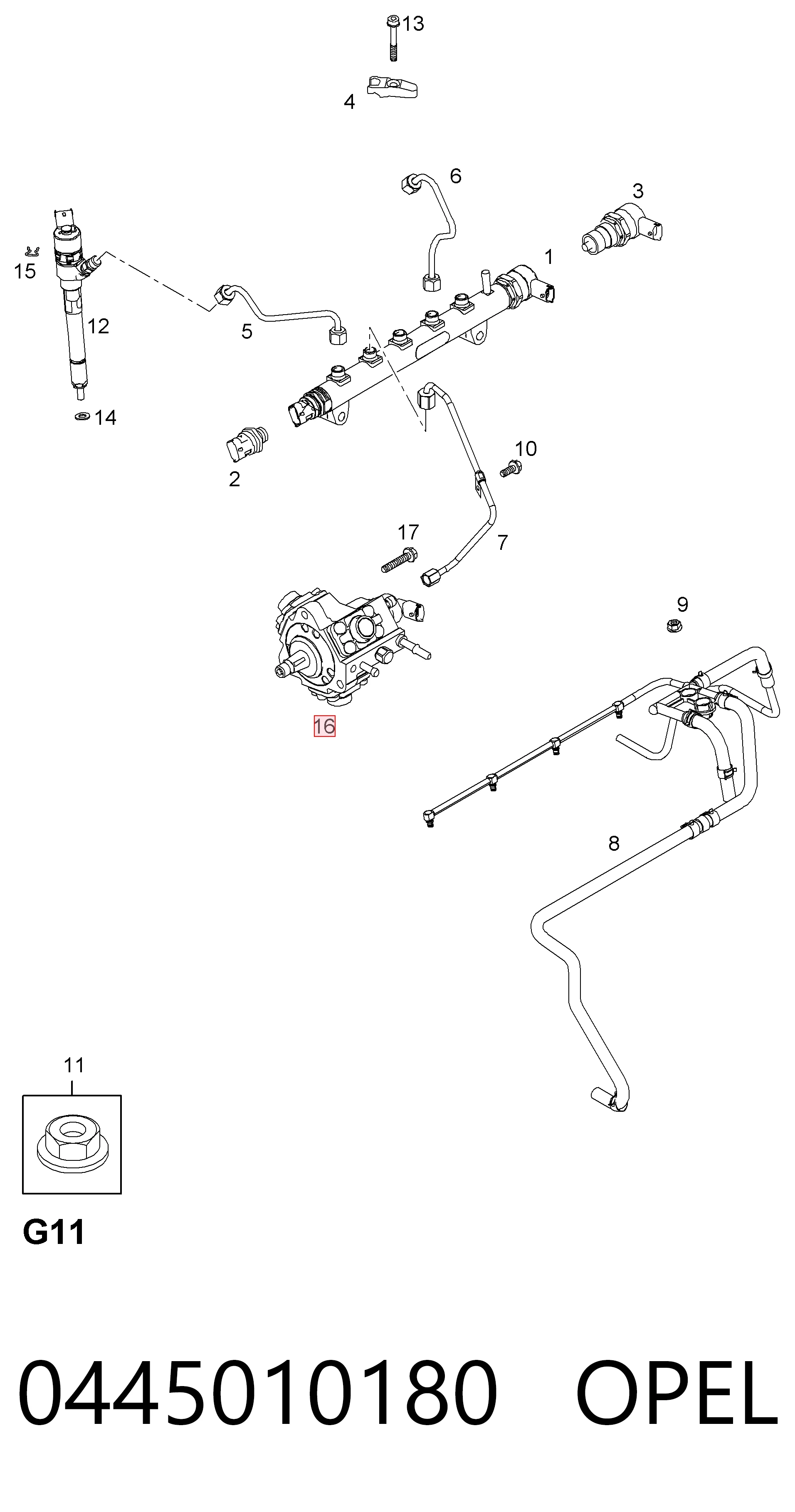  Bomba de combustível de pressão alta Chevrolet Captiva I SUV (C100) (2006 - 2010) I