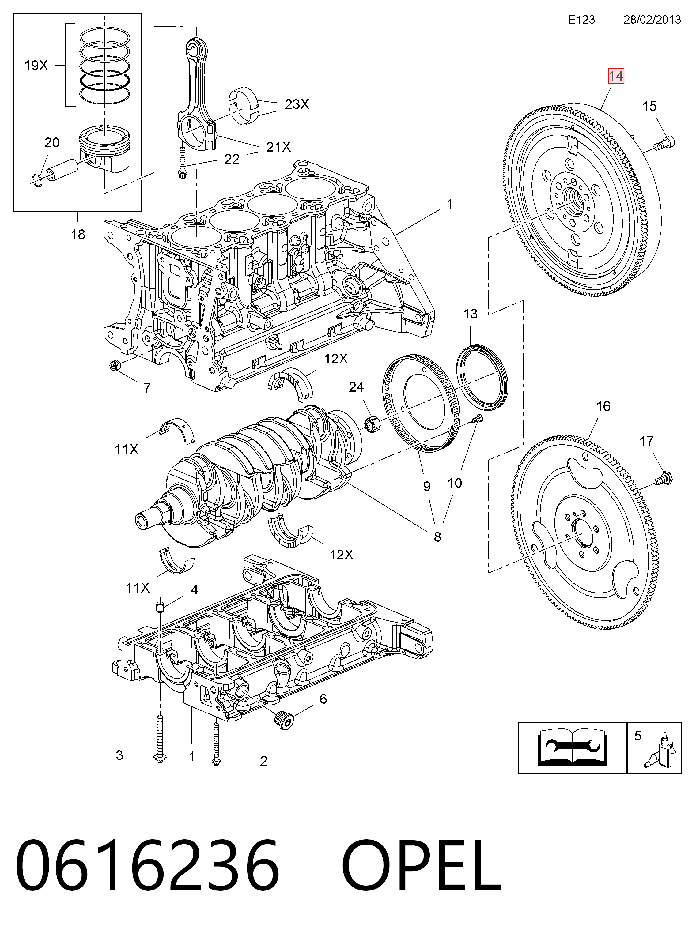 Volante de motor INA 415046510 preço, a partir de 684,37 USD