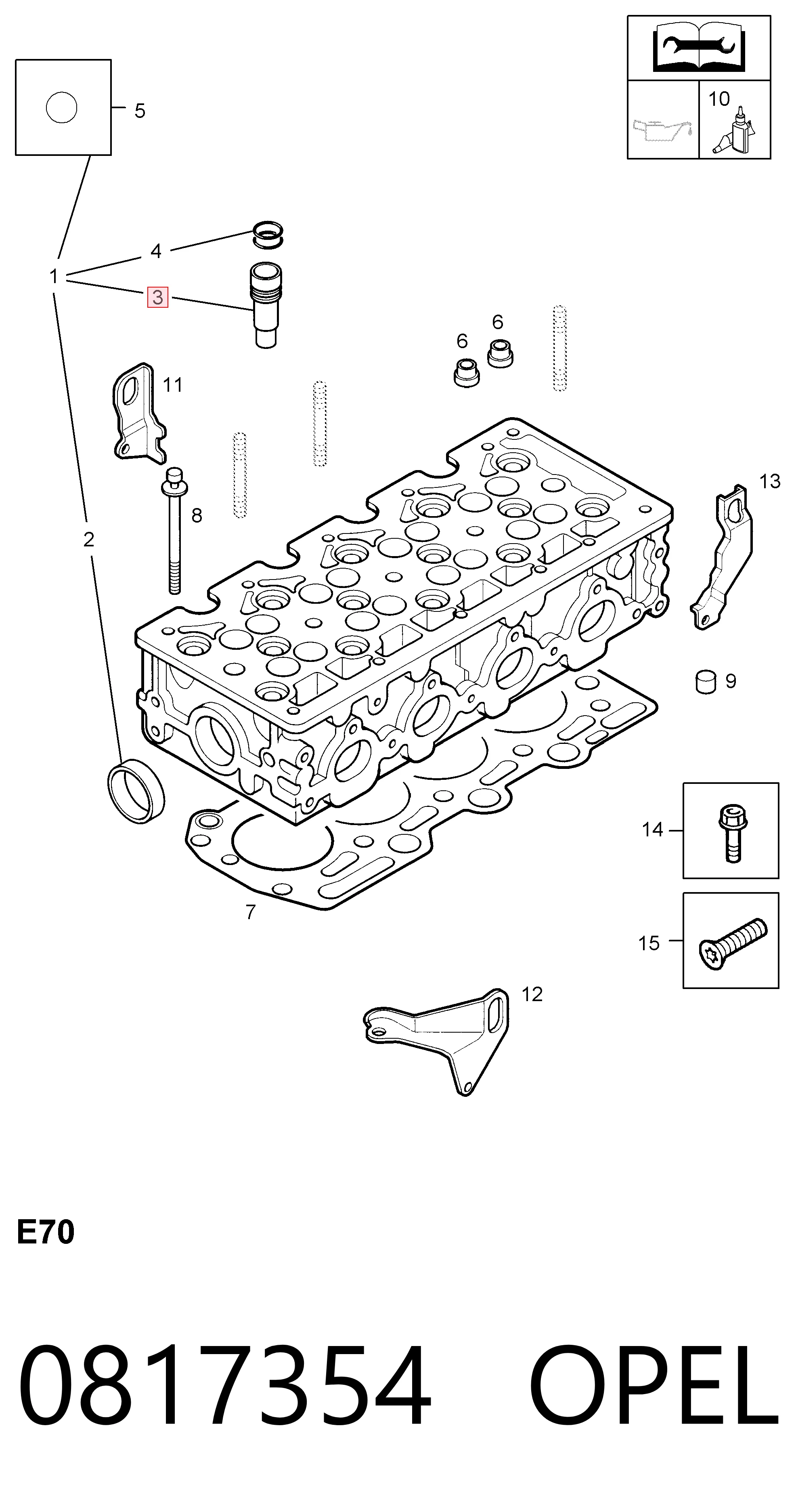 Kit de reparação do injetor Opel Astra preço, a partir de 19,12 USD
