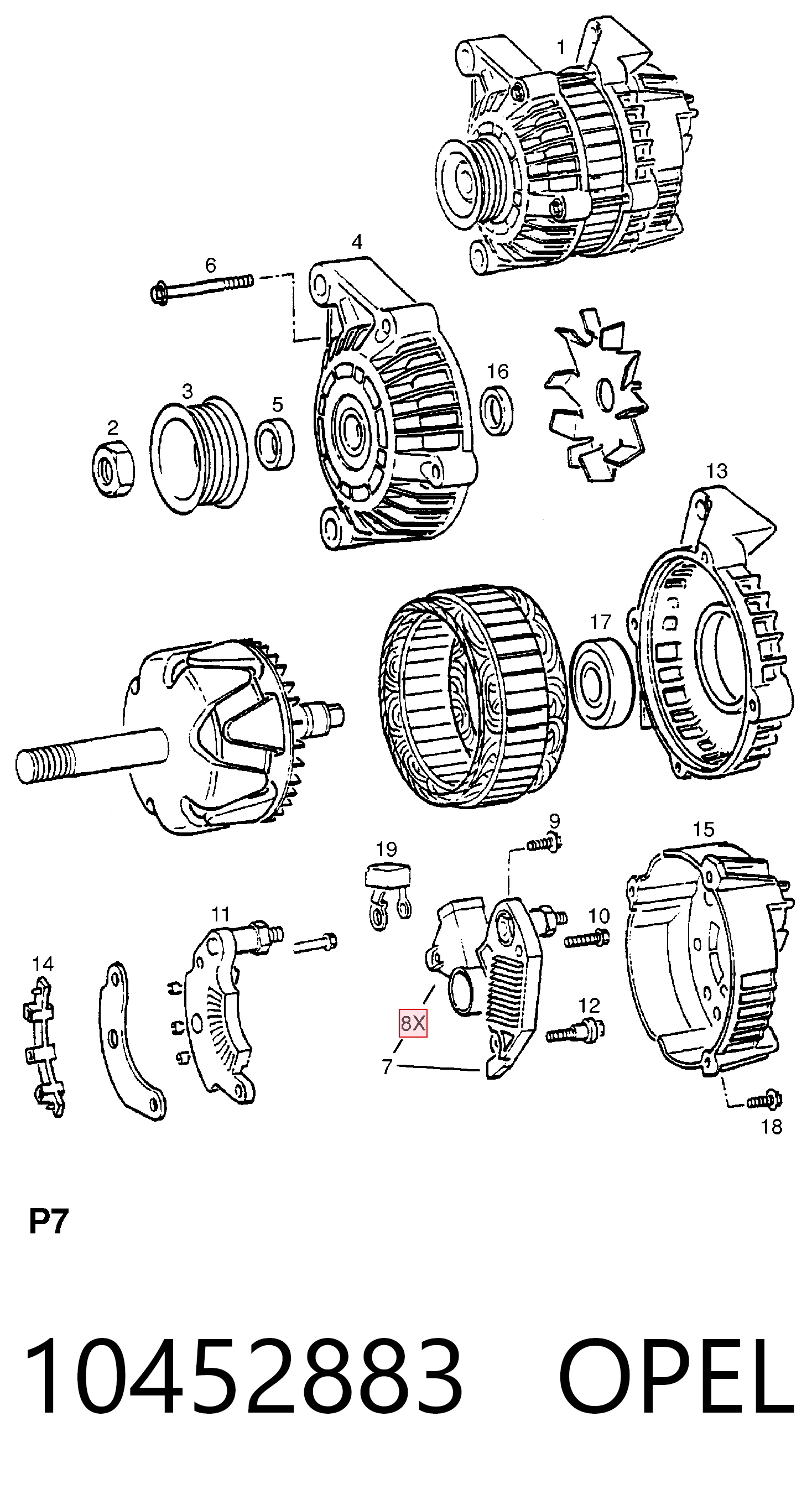 10452883 Opel