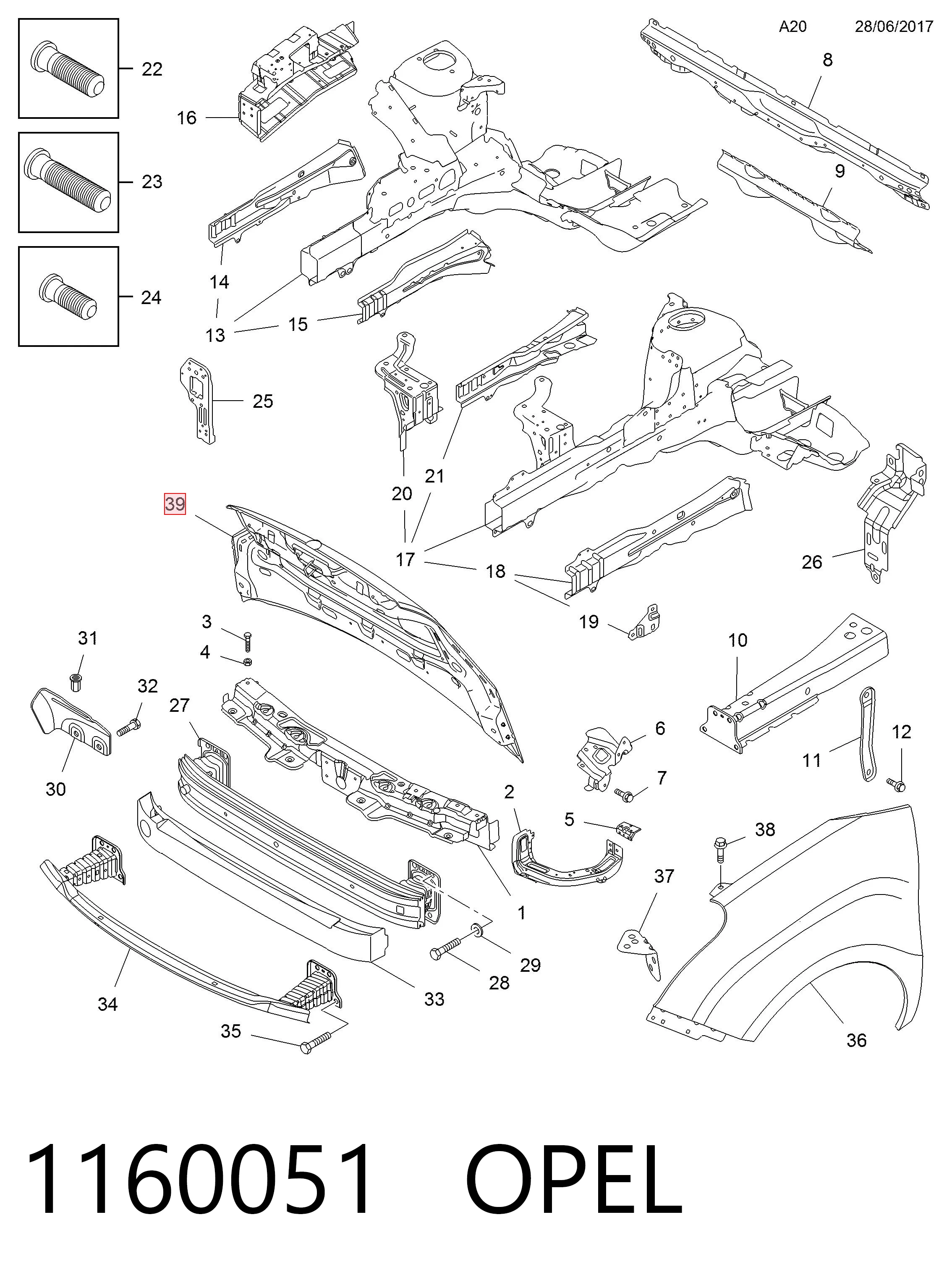 Capota Fiat Doblo II 263