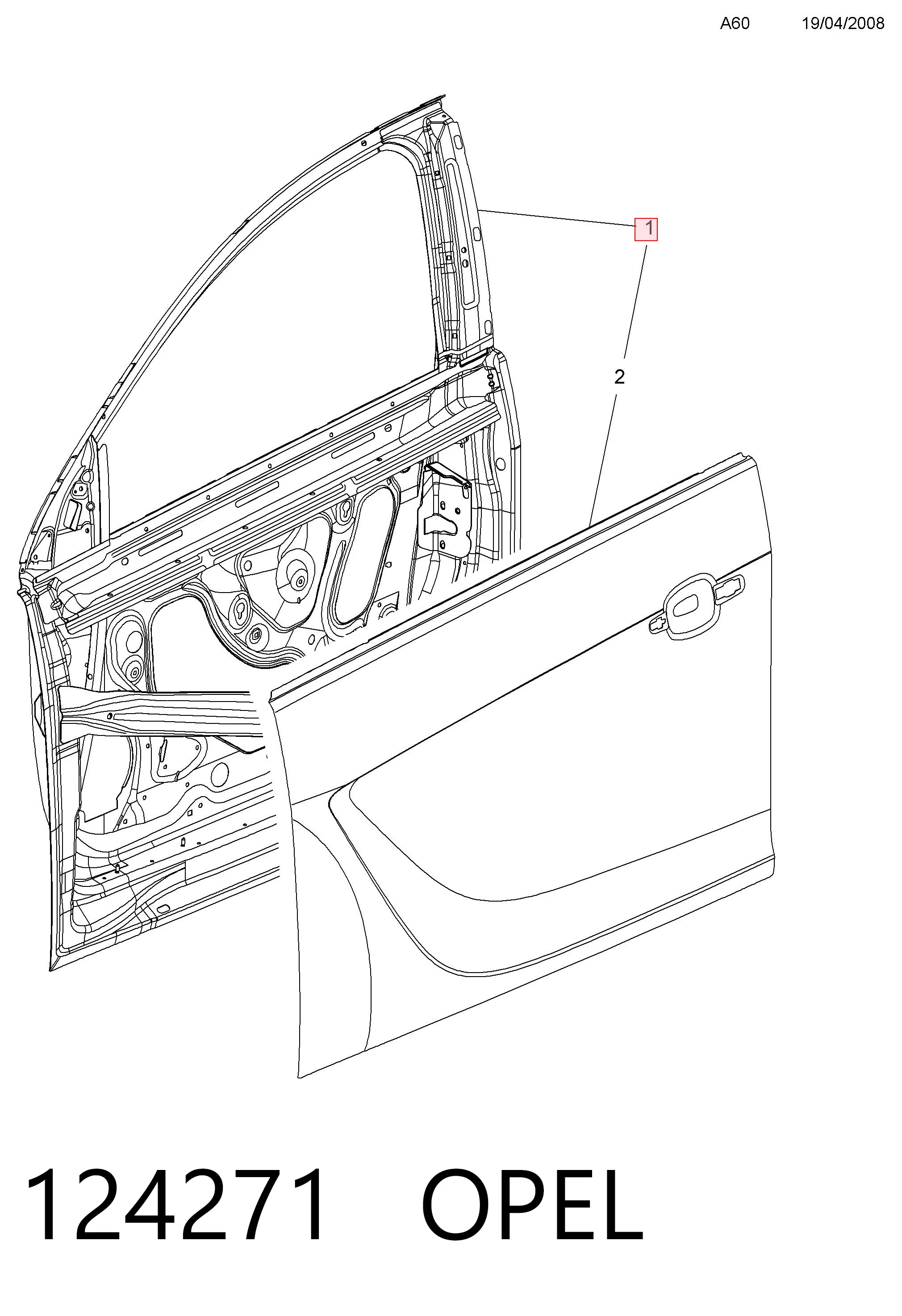 Porta dianteira esquerda Peugeot/Citroen 39062233 preço, a partir de 180,78 USD
