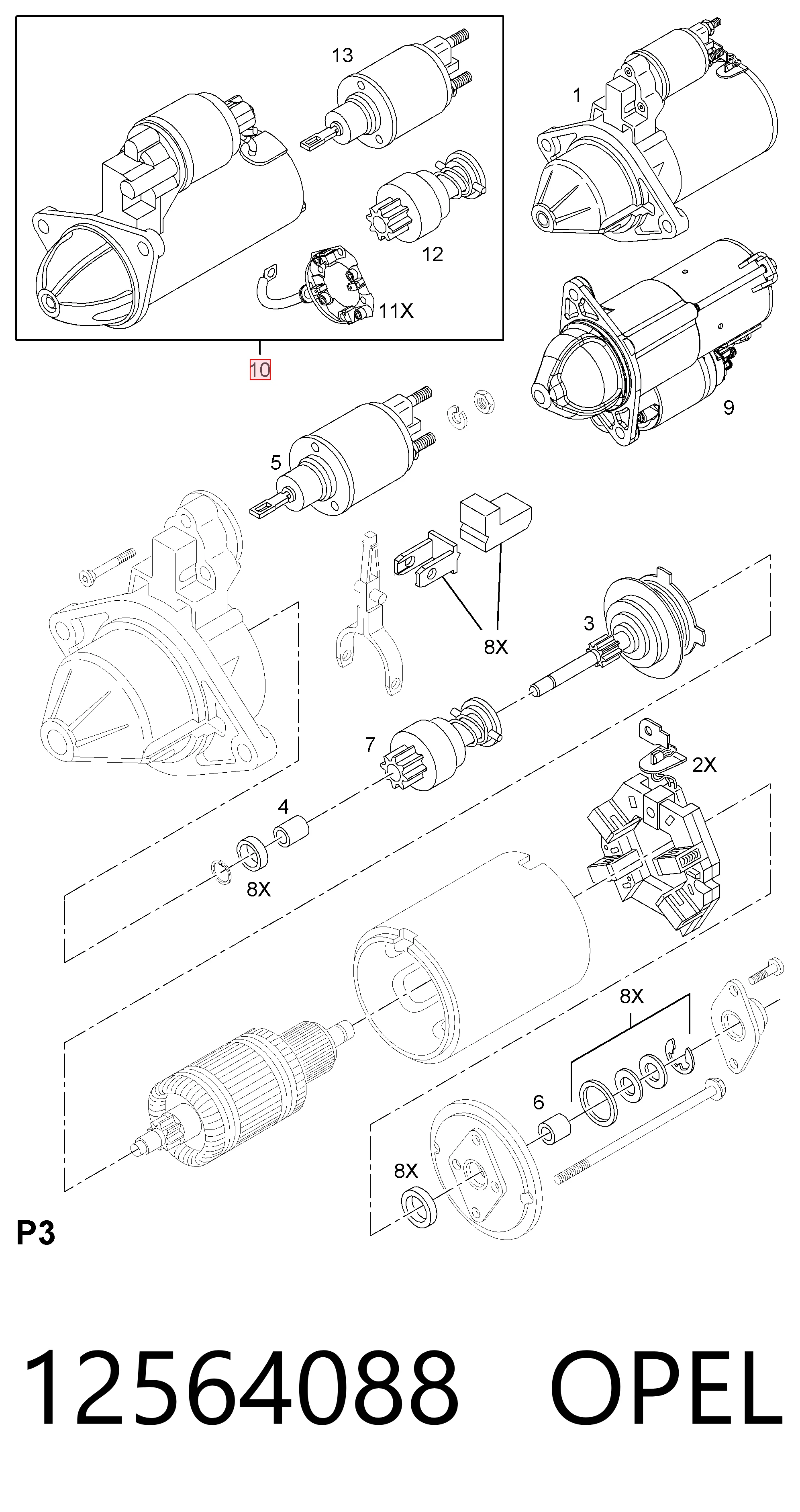 12564088 Opel