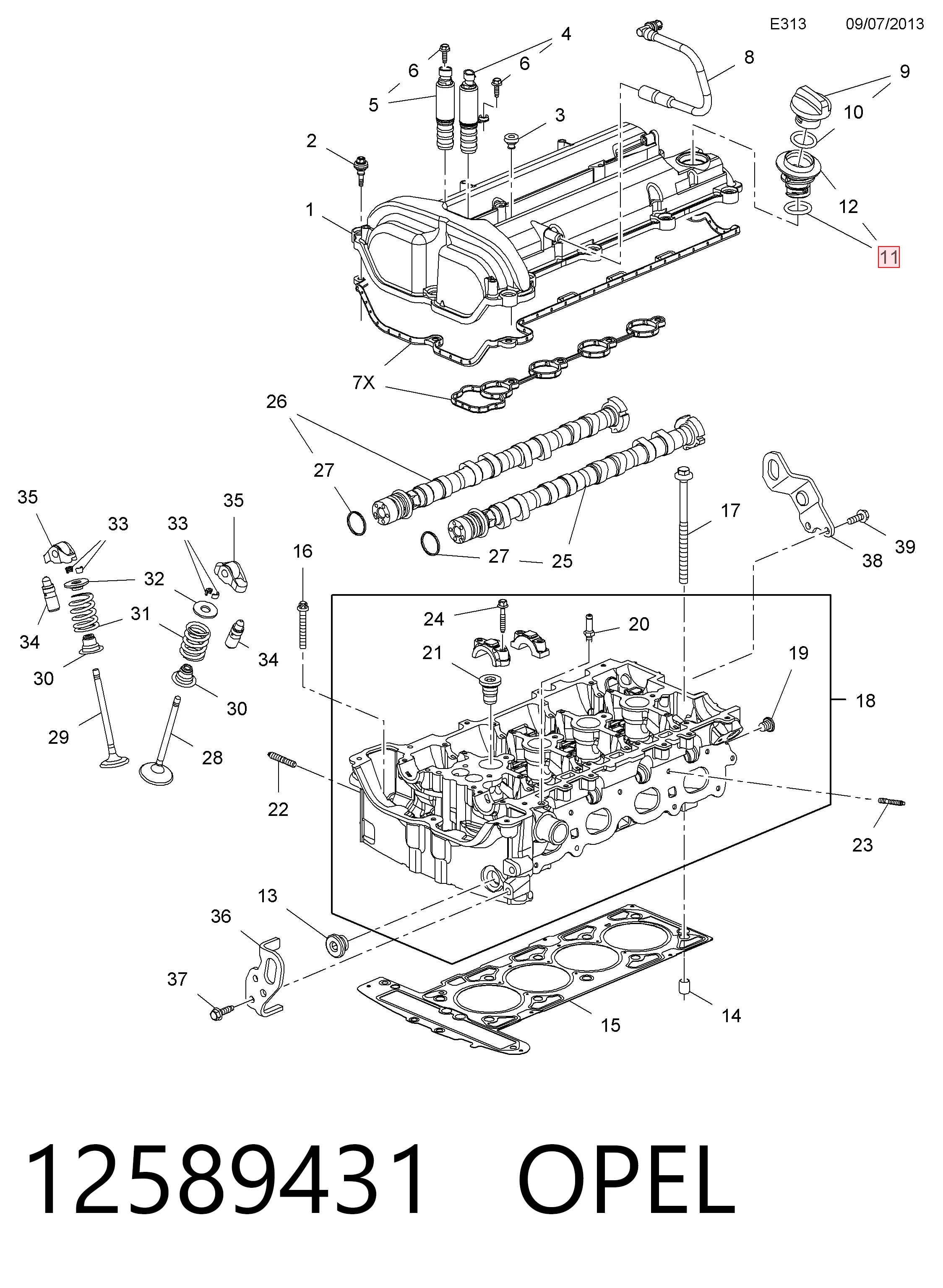 Gargalo de enchimento de óleo Peugeot/Citroen 12589431 preço, a partir de 4,28 USD