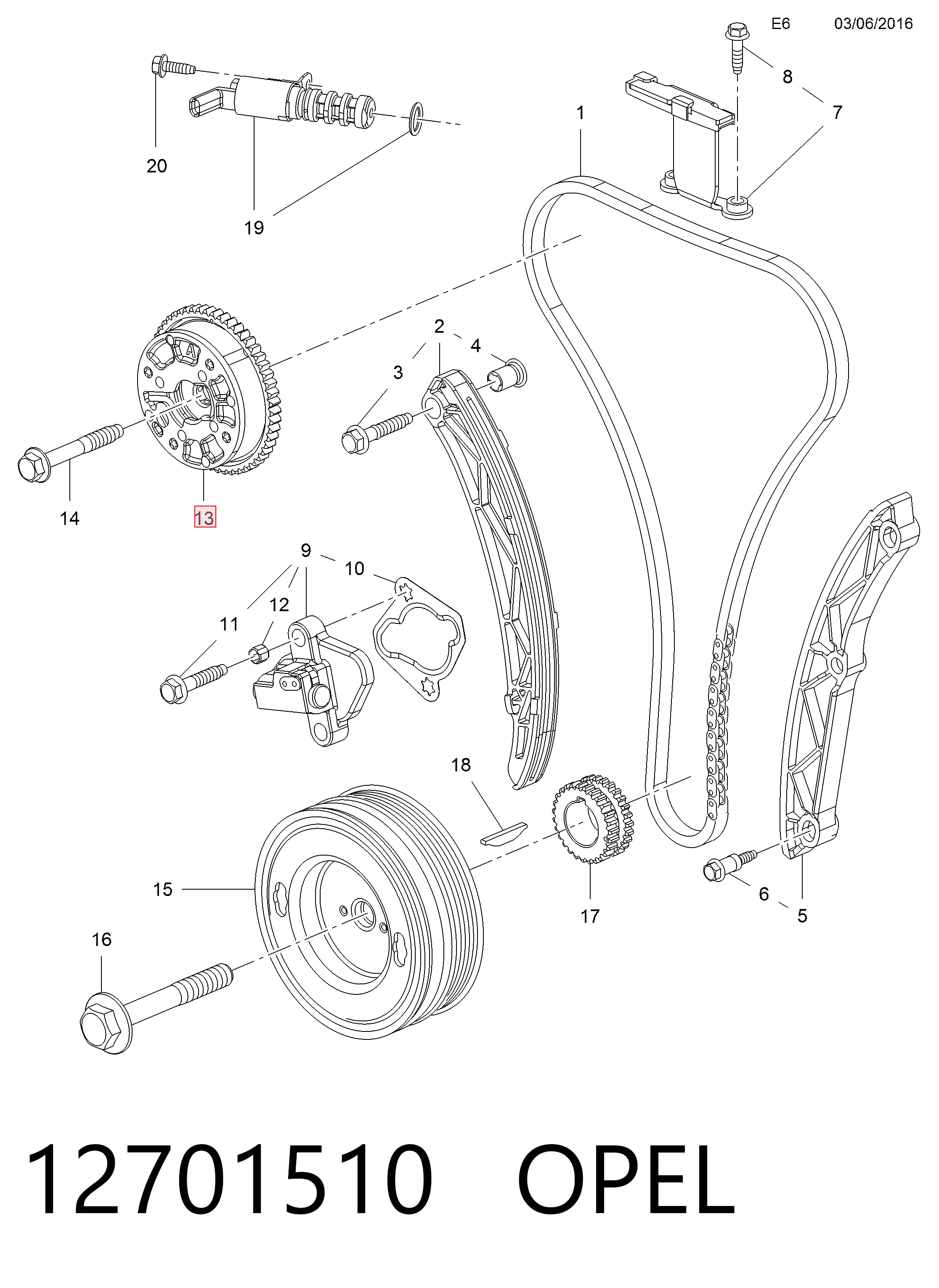 12701510 Opel