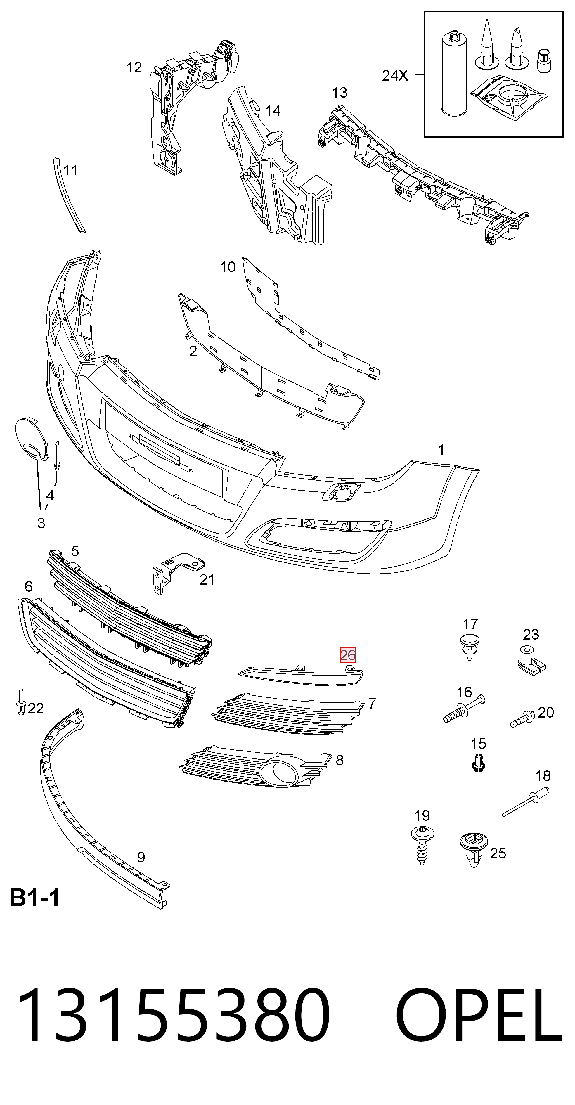 13155380 Opel