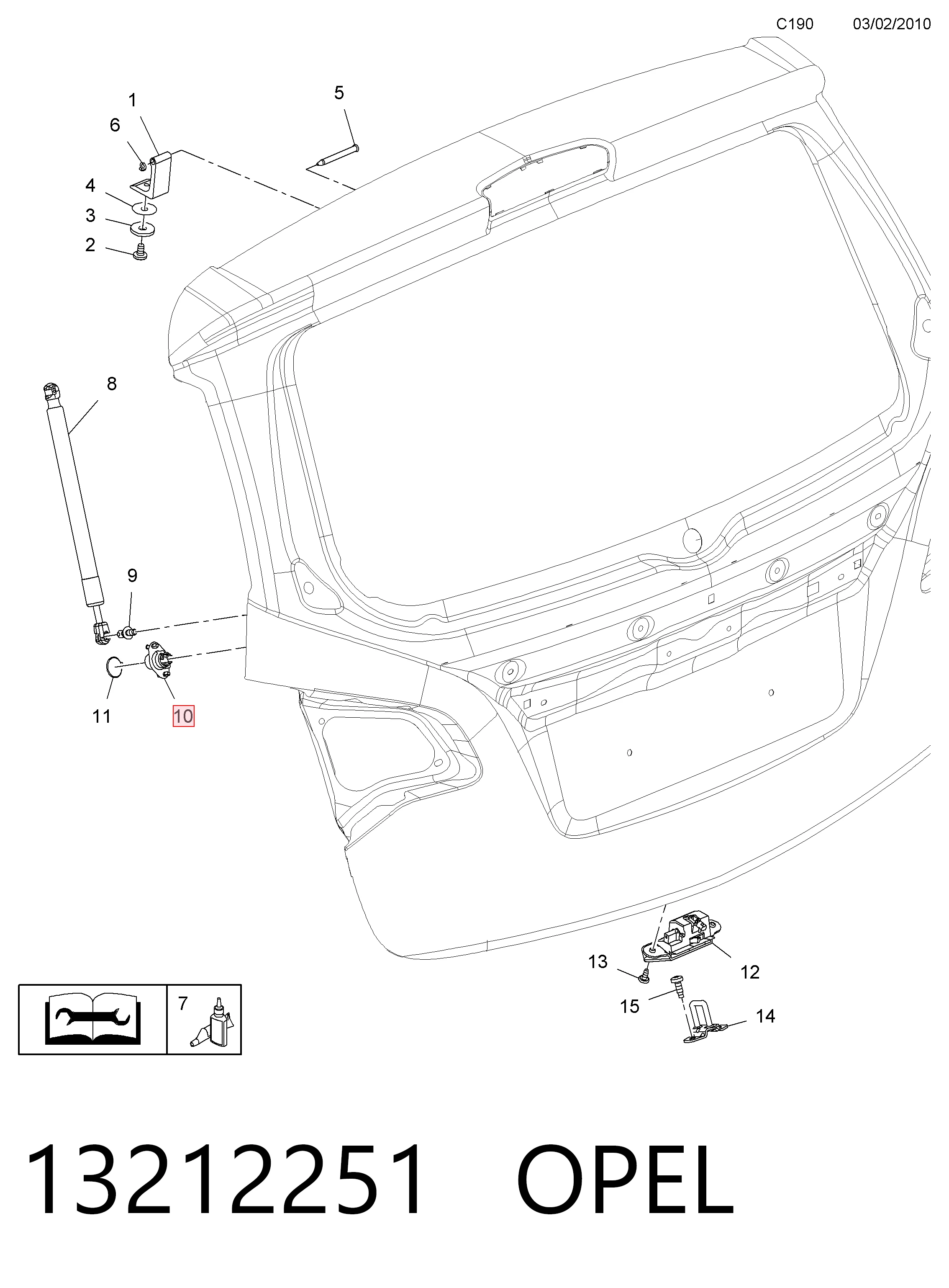 Pára-choque (grade de proteção) de tampa de porta-malas (de 3ª/5ª porta traseira) Peugeot/Citroen YQ00120480 preço, a partir de 8,02 USD
