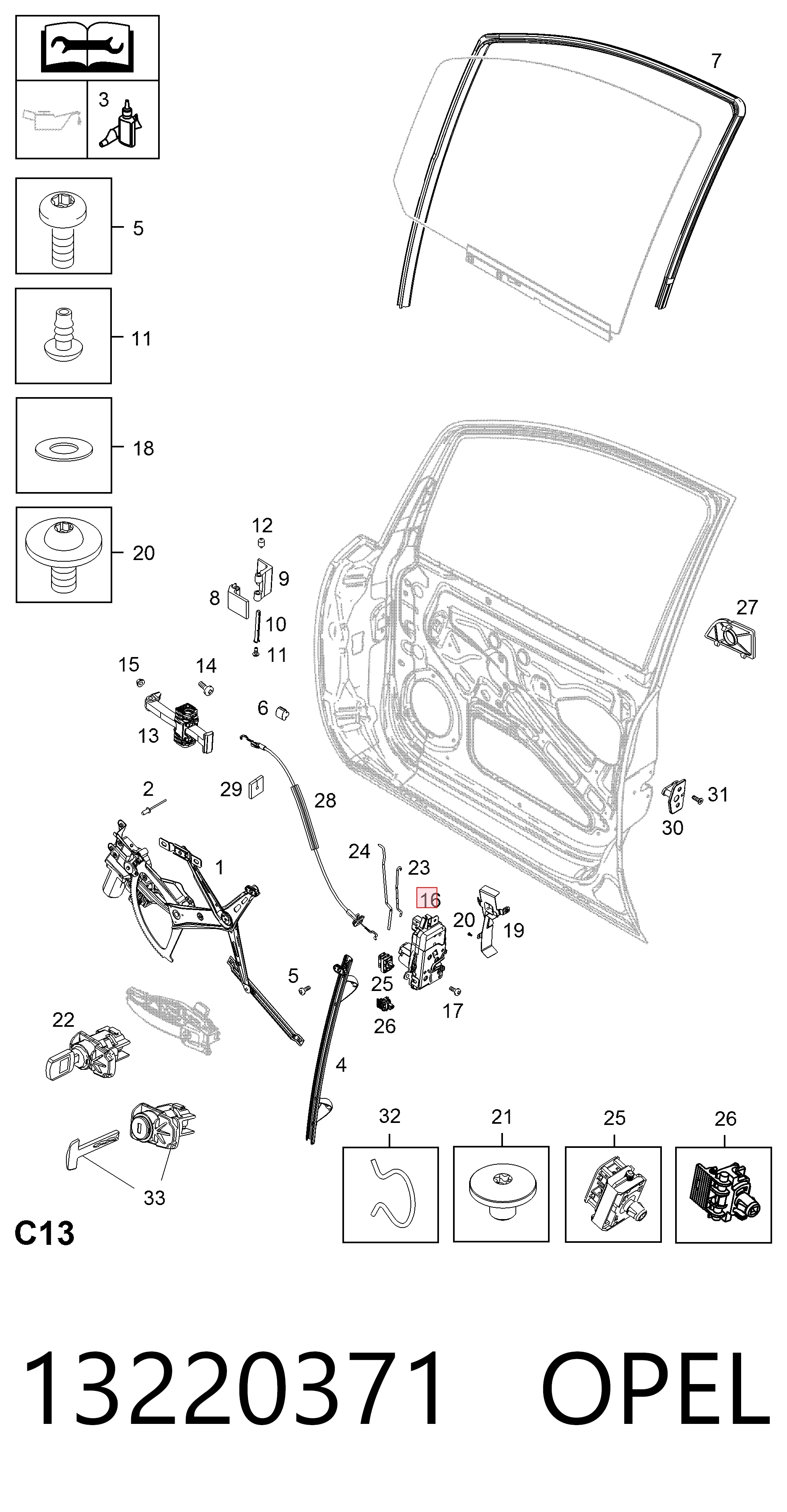 13220371 Opel 
