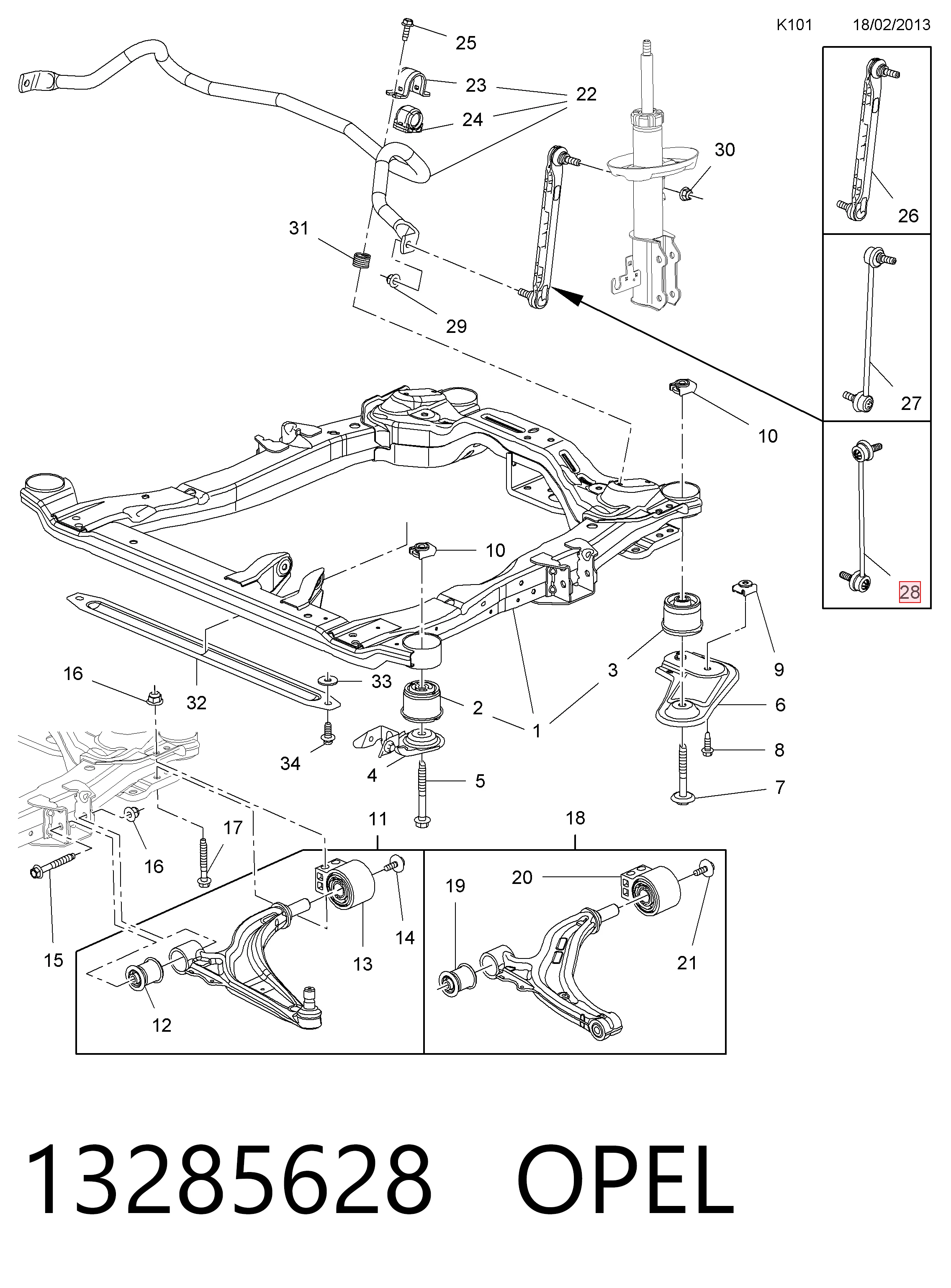13285628 Opel