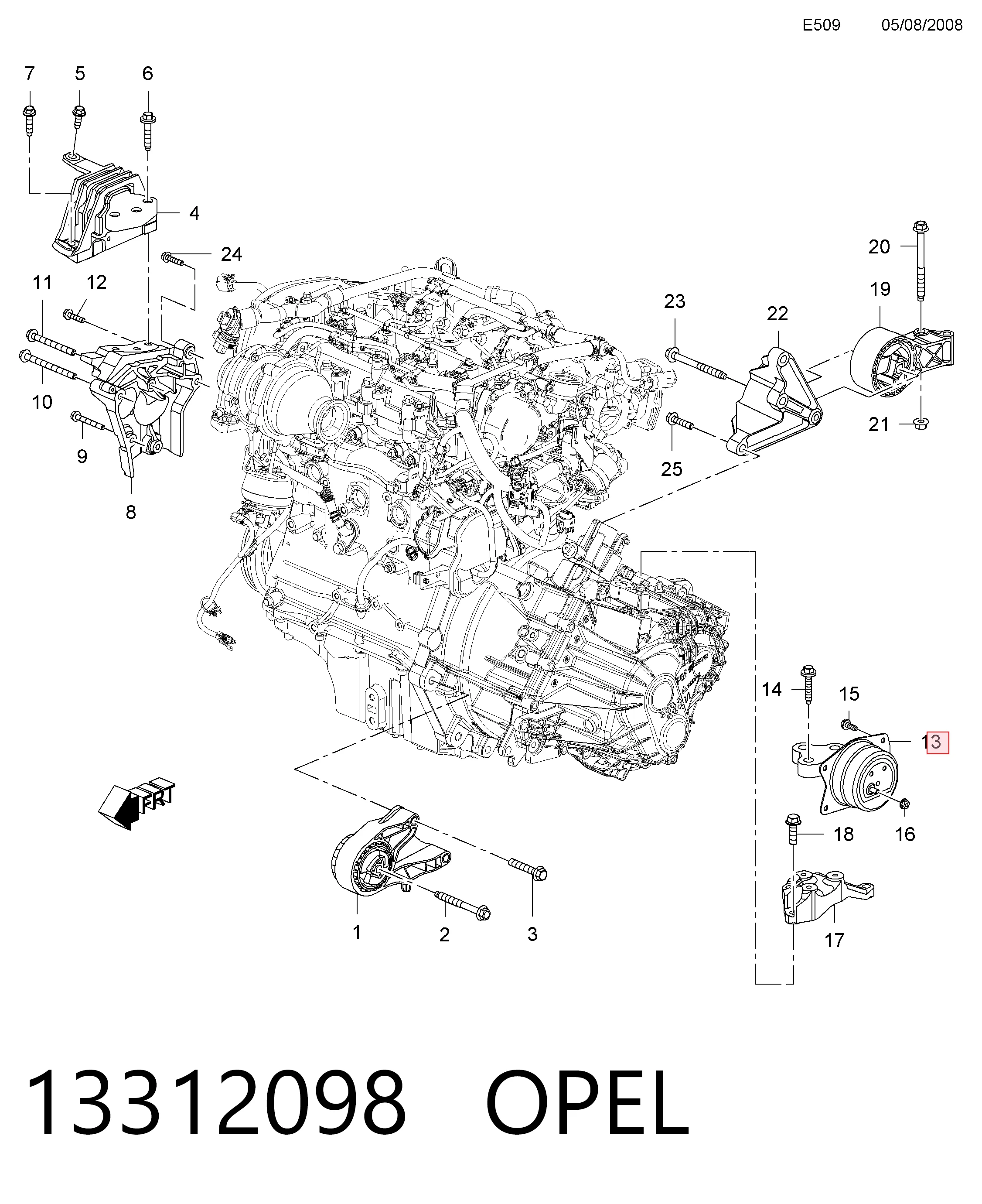 13312098 Opel