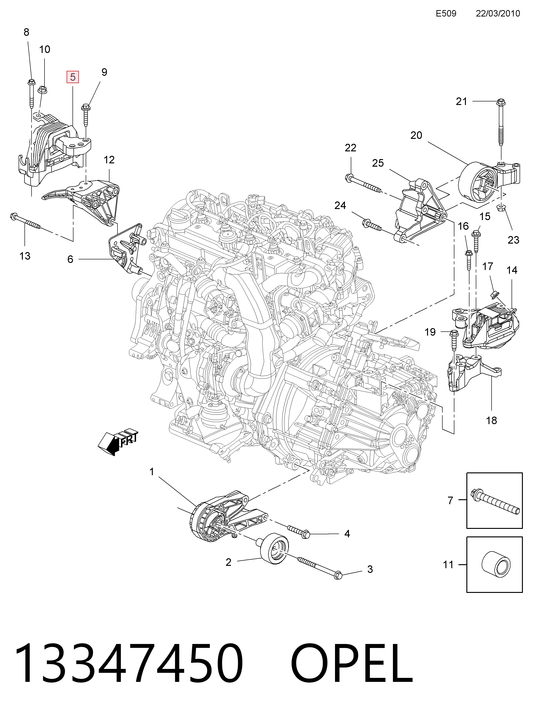 13347450 Opel